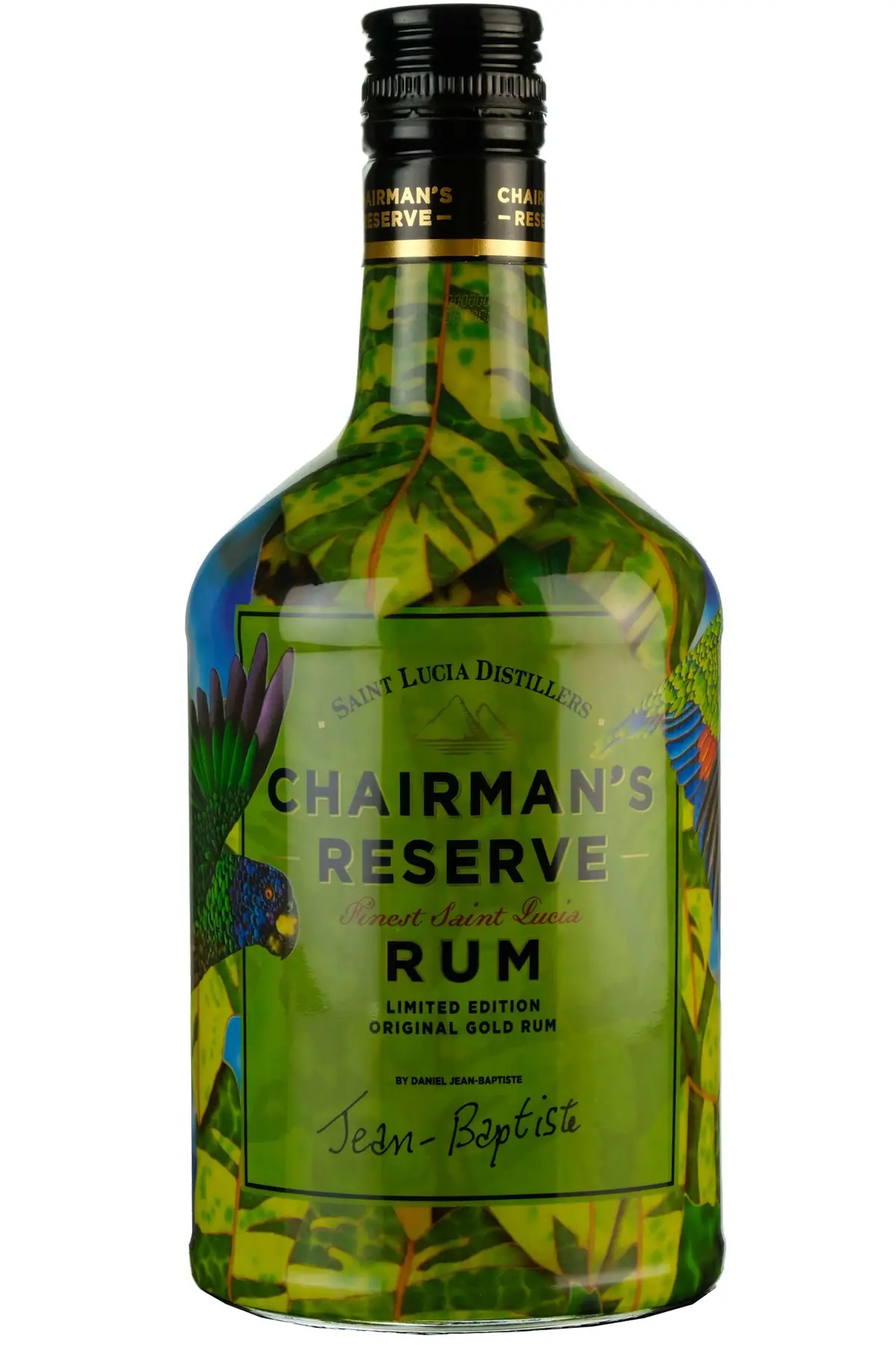 St Lucia Distillers Chairman's Reserve Original Gold Rum Jean Baptiste Limited Edition 1