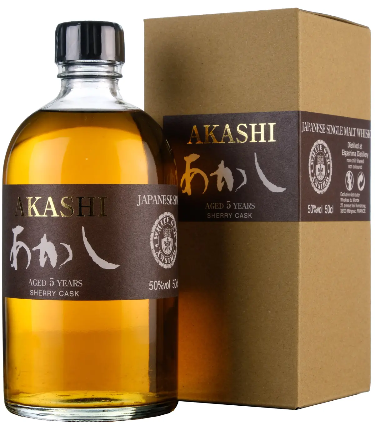 White Oak Akashi 5 Year Old Sherry Cask 1