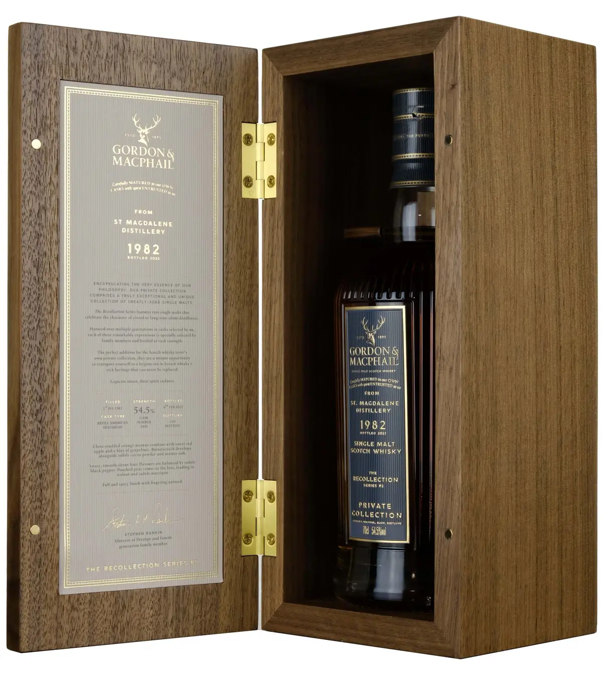 St Magdalene 1982-2023 | 40 Year Old Gordon & Macphail Private Collection Single Cask 2100 2