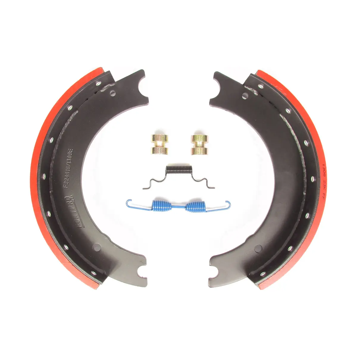Fortpro 1308E Front Brake Shoe Box Kit - Gawr 23K - Brake Size 15” X 4” | F224916 1