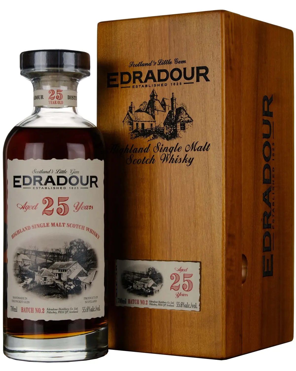 Edradour 25 Year Old Ibisco Decanter Small Batch 2 Bottled 2024 1