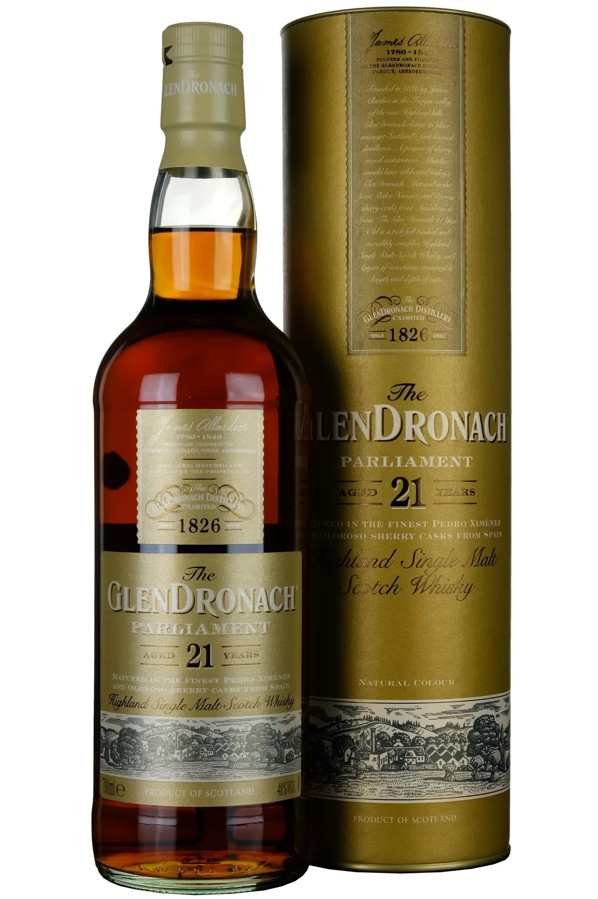 Glendronach 21 Year Old Parliament Bottled 2021 1