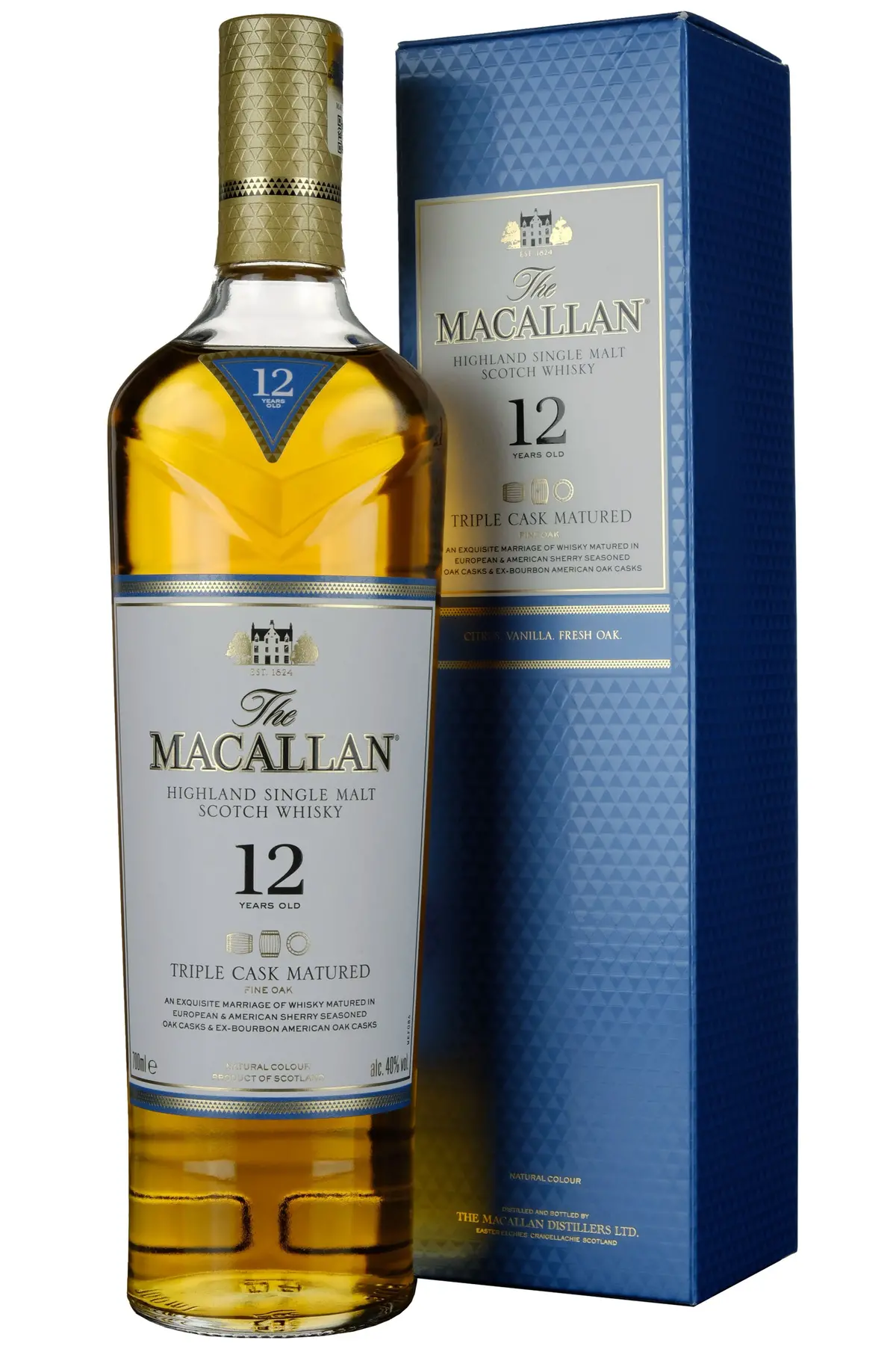 Macallan 12 Year Old Fine Oak Triple Cask Matured 1