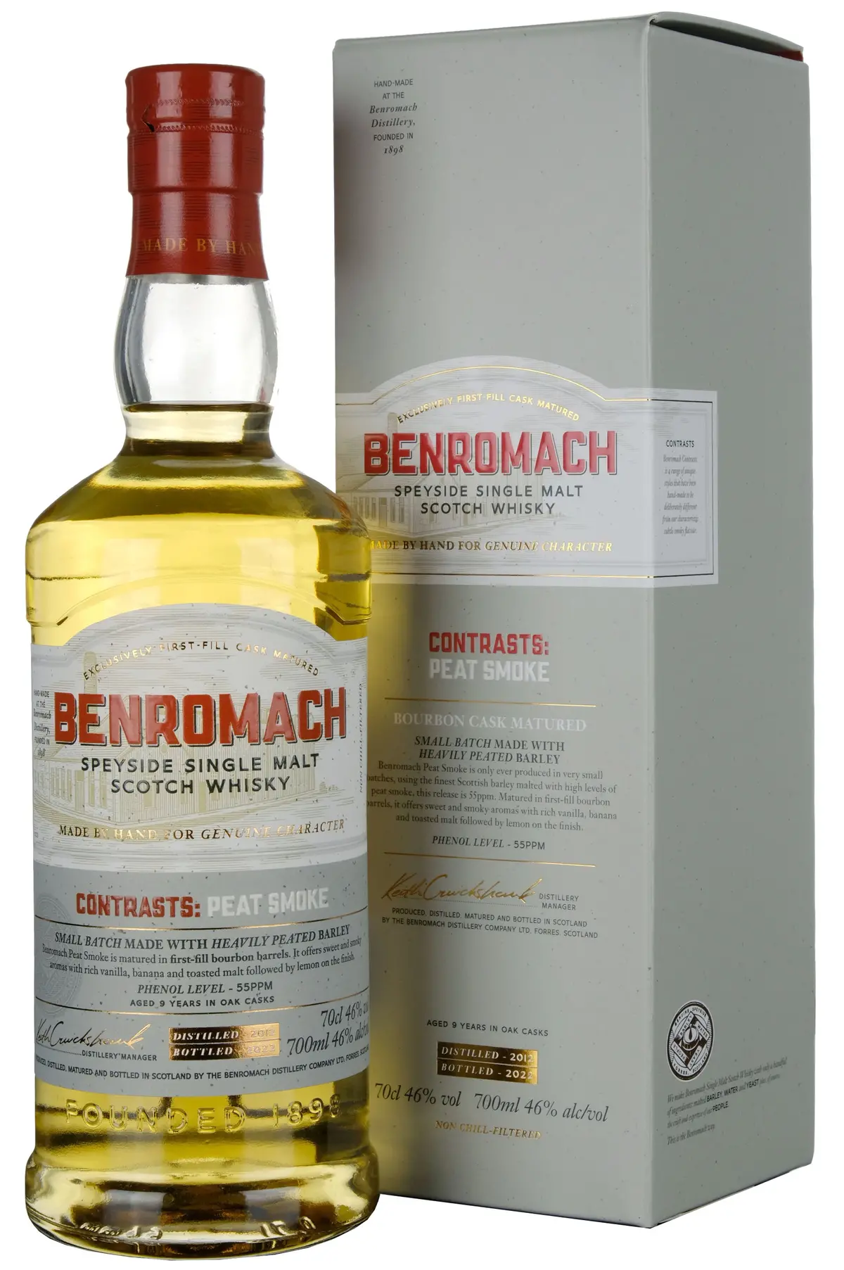Benromach 2012-2022 Contrasts Peat Smoke 1