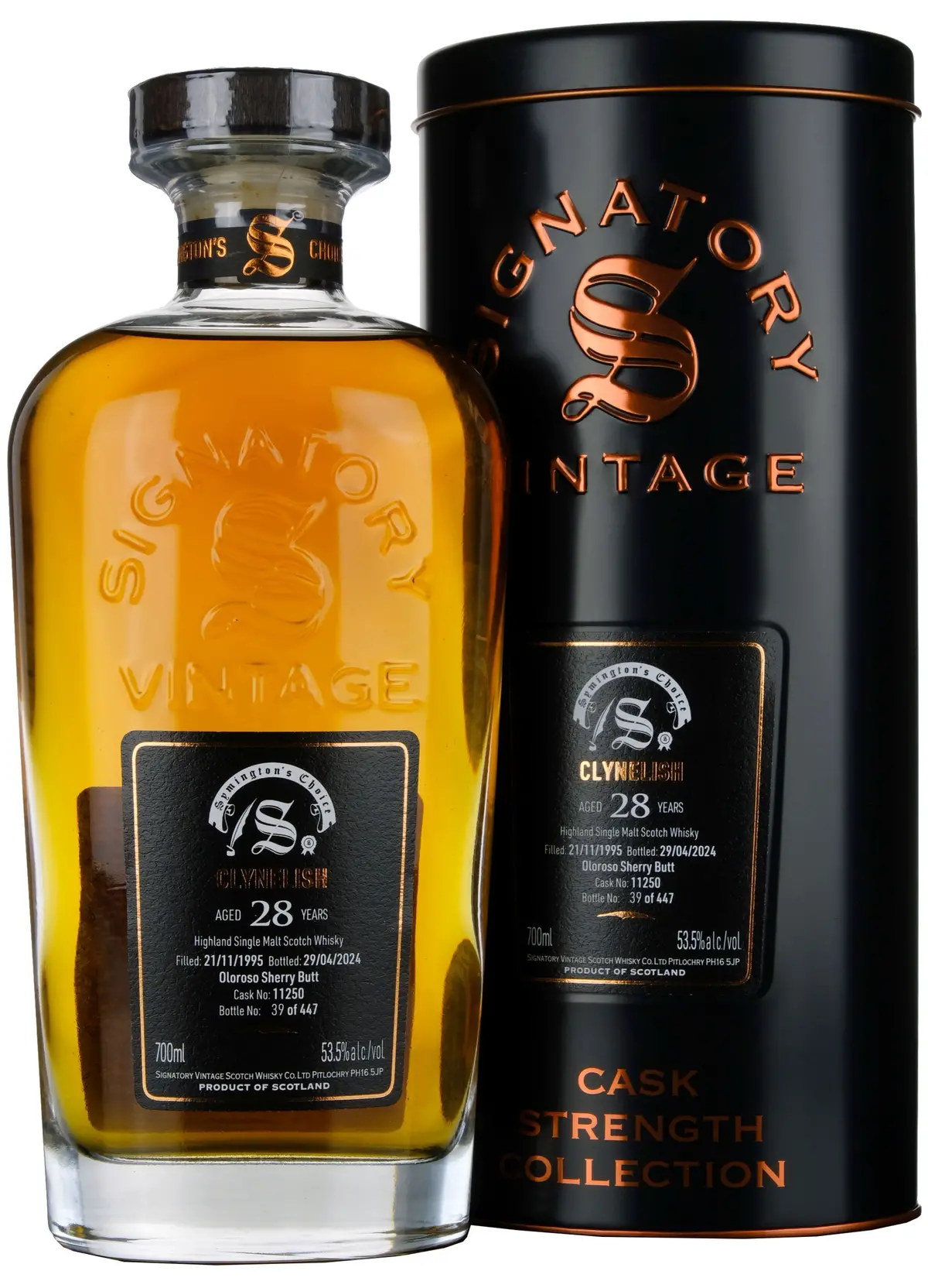 Clynelish 1995-2024 | 28 Year Old Signatory Vintage Symington's Choice Single Cask 11250 1