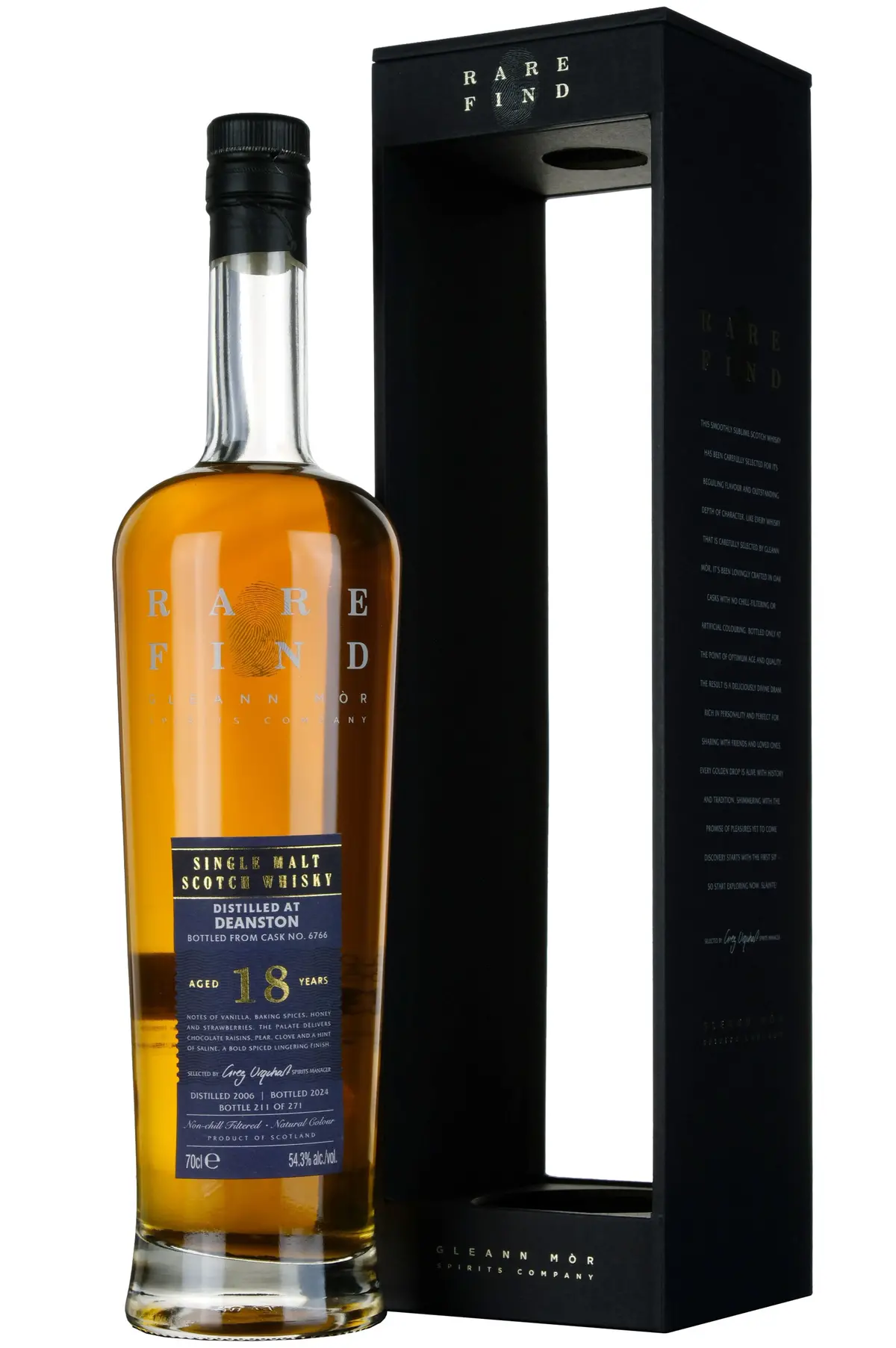 Deanston 2006-2024 | 18 Year Old Gleann Mor Rare Find Single Cask 6766 1