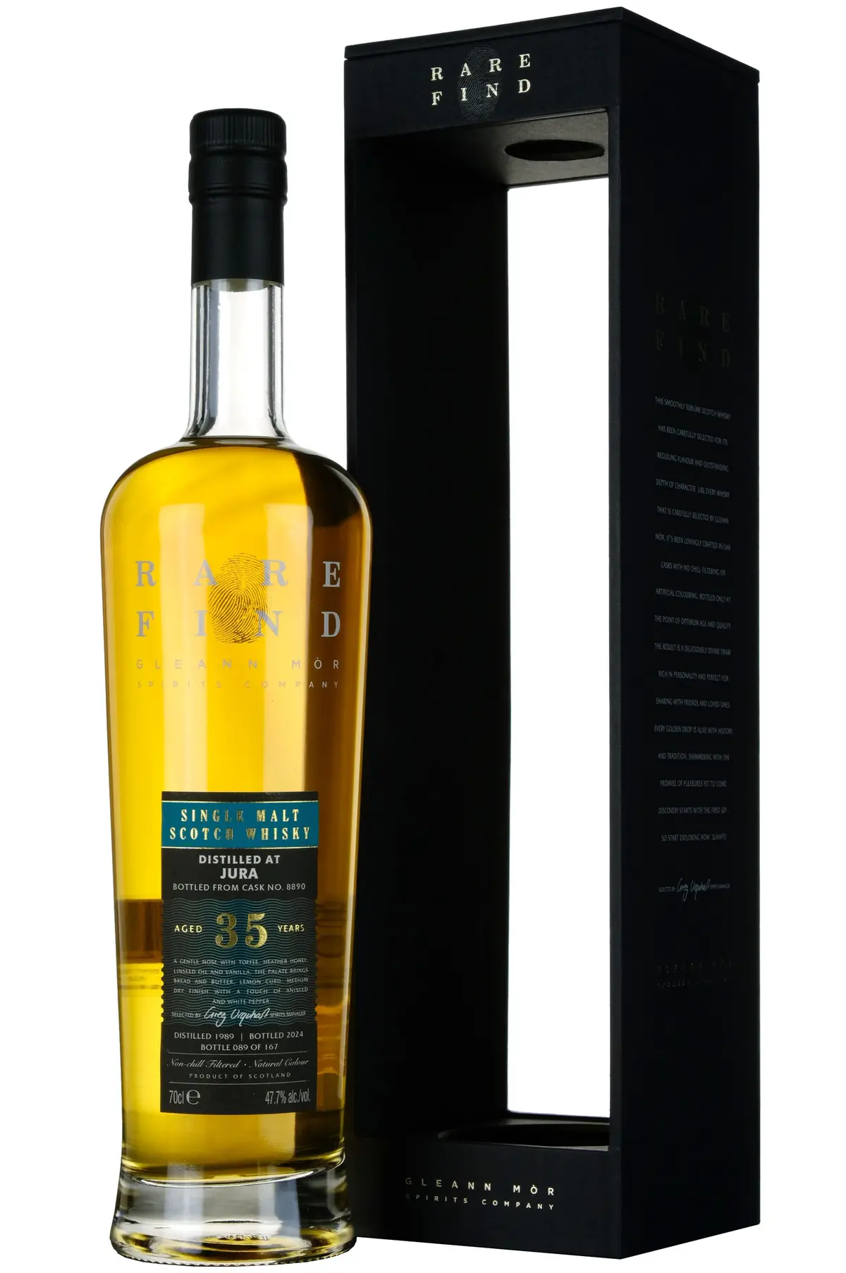 Jura 1989-2024 | 35 Year Old Gleann Mor Rare Find Single Cask 8890 1