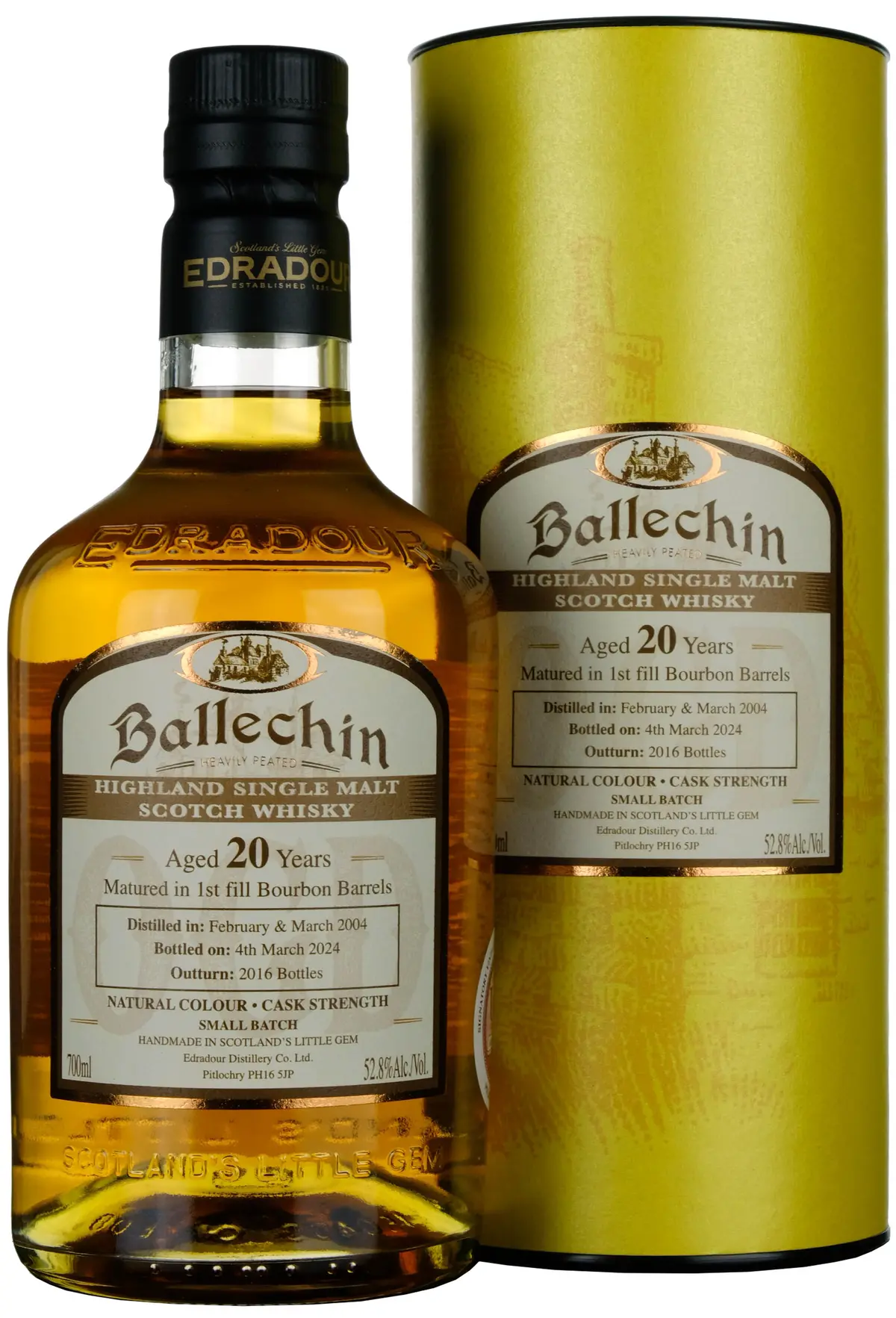 Edradour Ballechin 2004-2024 | 20 Year Old Cask Strength 1