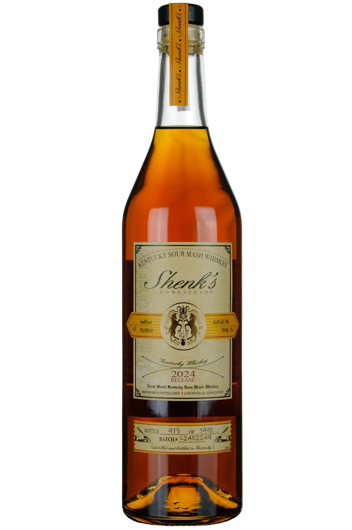 Michter's Shenk's Homestead Batch L24e2249 Bottled 2024 1