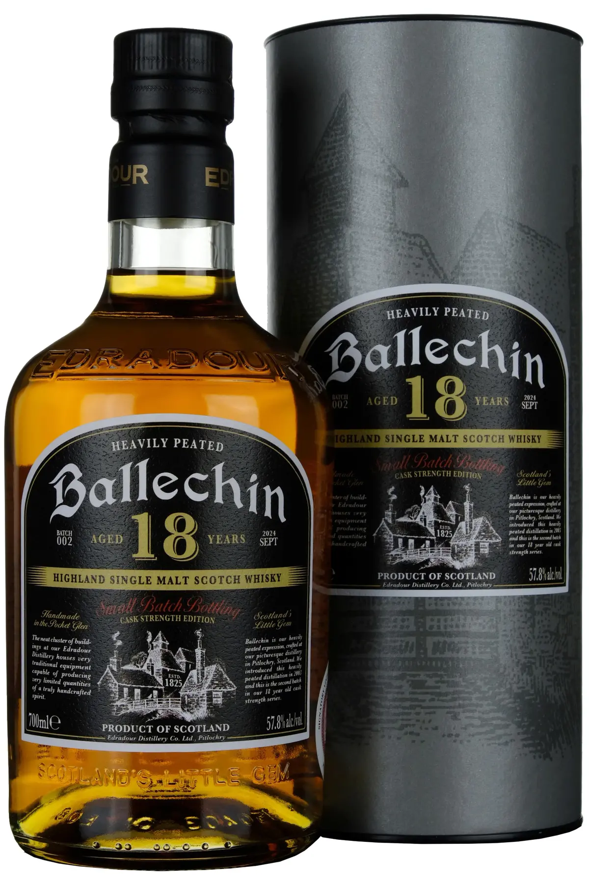 Edradour Ballechin 18 Year Old Cask Strength Batch 002 - Bottled 2024 1