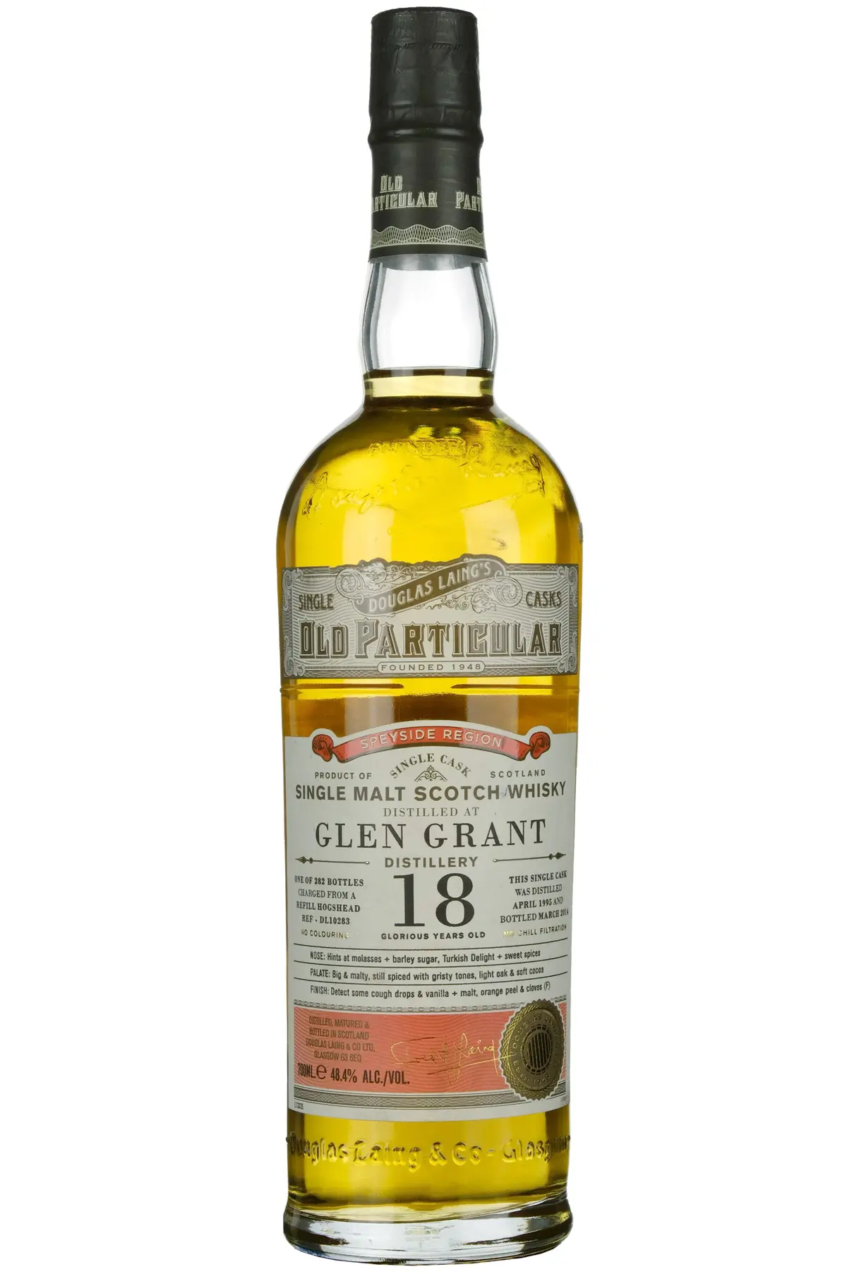 Glen Grant 1995-2014 | 18 Year Old Douglas Laing Old Particular Single Cask Dl10283 1