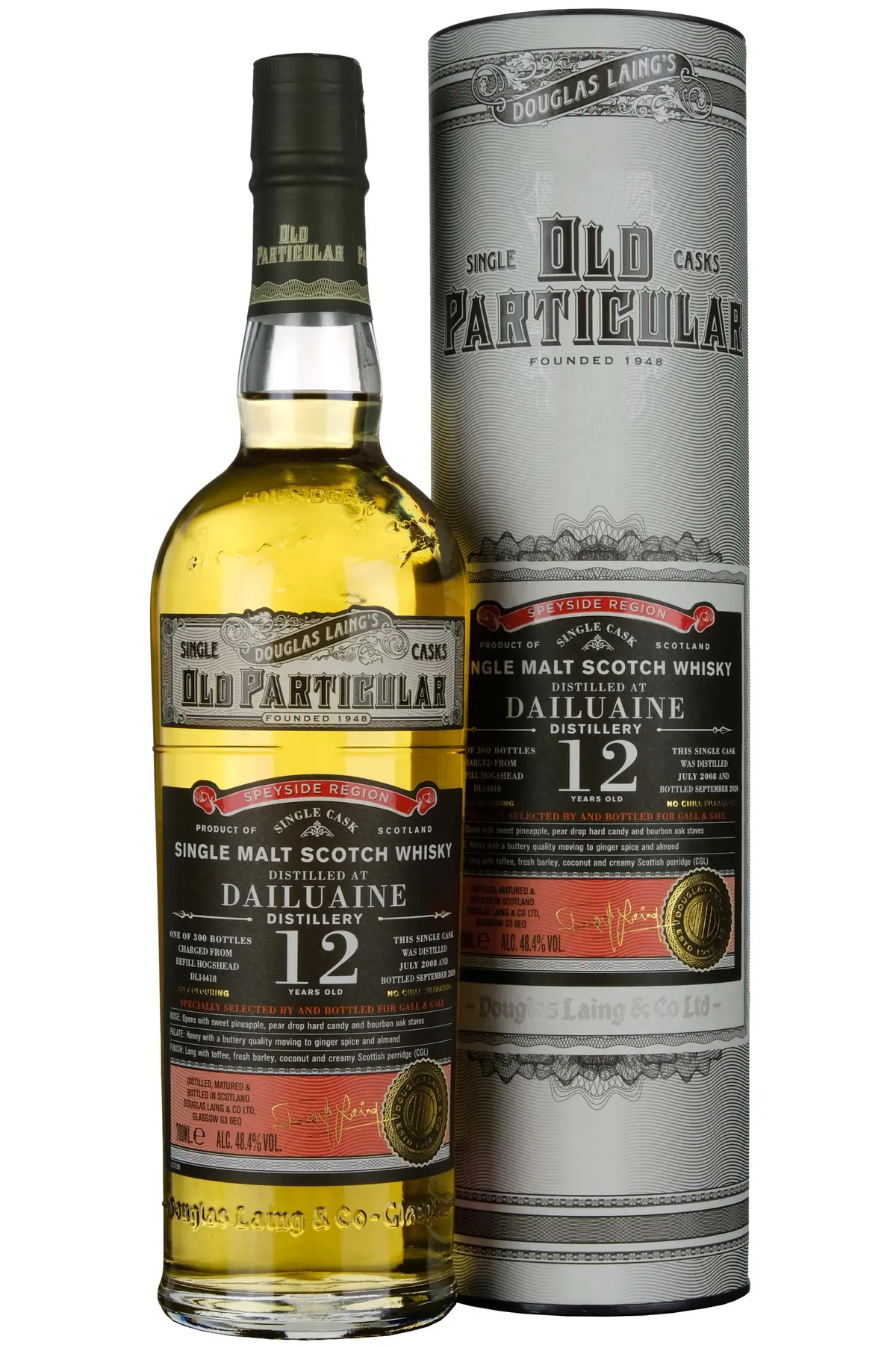 Dailuaine 2008-2020 | 12 Year Old Douglas Laing Old Particular Single Cask Dl14418 1