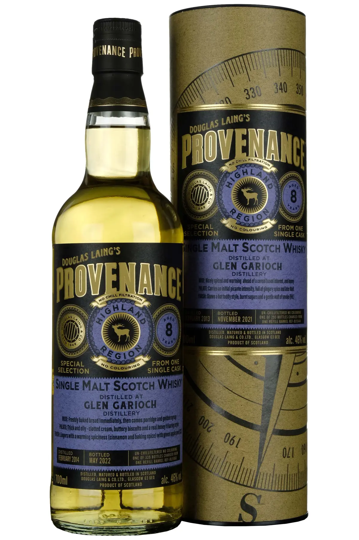 Glen Garioch 2014-2022 | 8 Year Old Douglas Laing Provenance Single Cask Dl15444 1