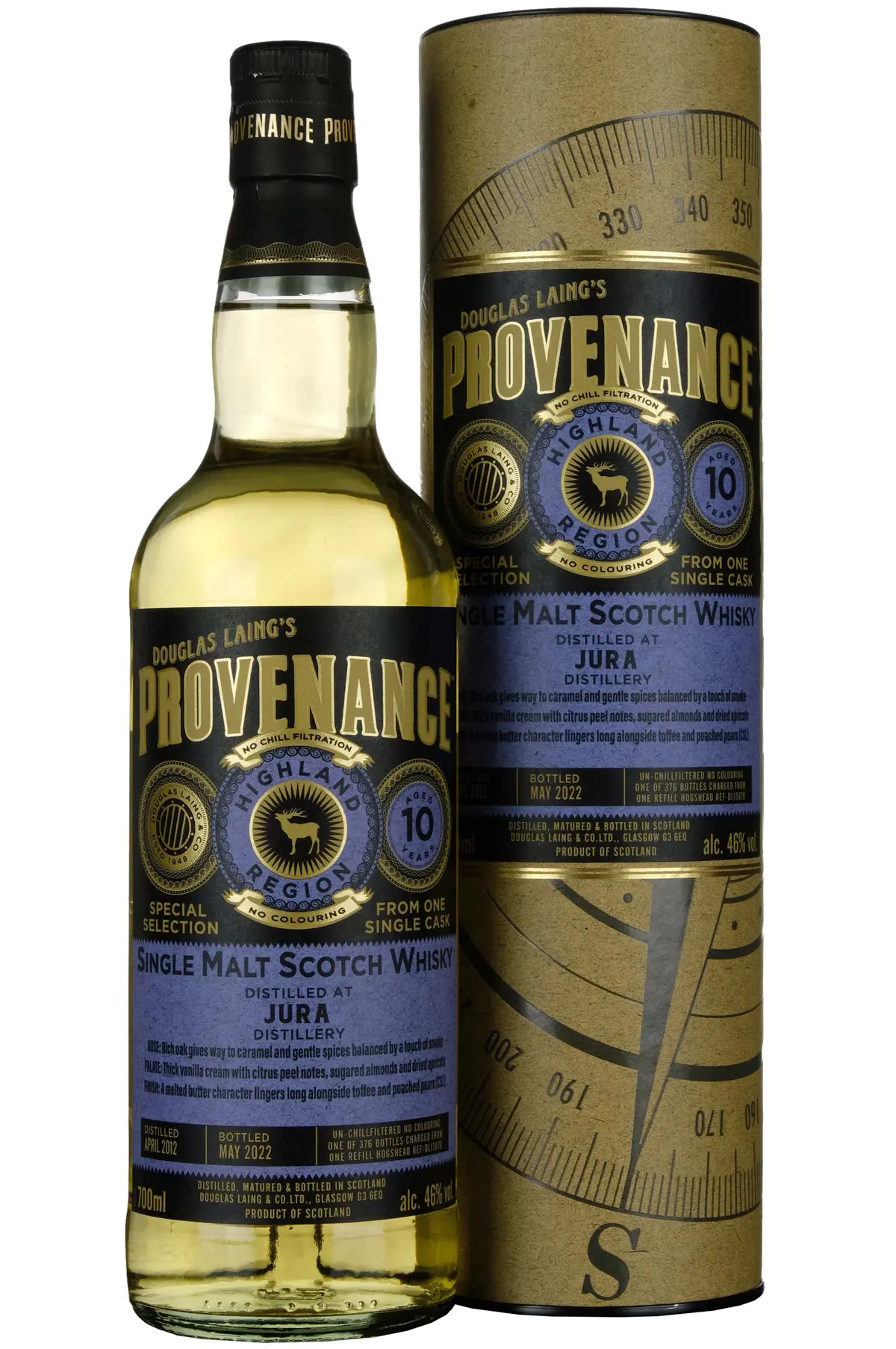 Jura 2012-2022 | 10 Year Old Douglas Laing Provenance Single Cask Dl15870 1