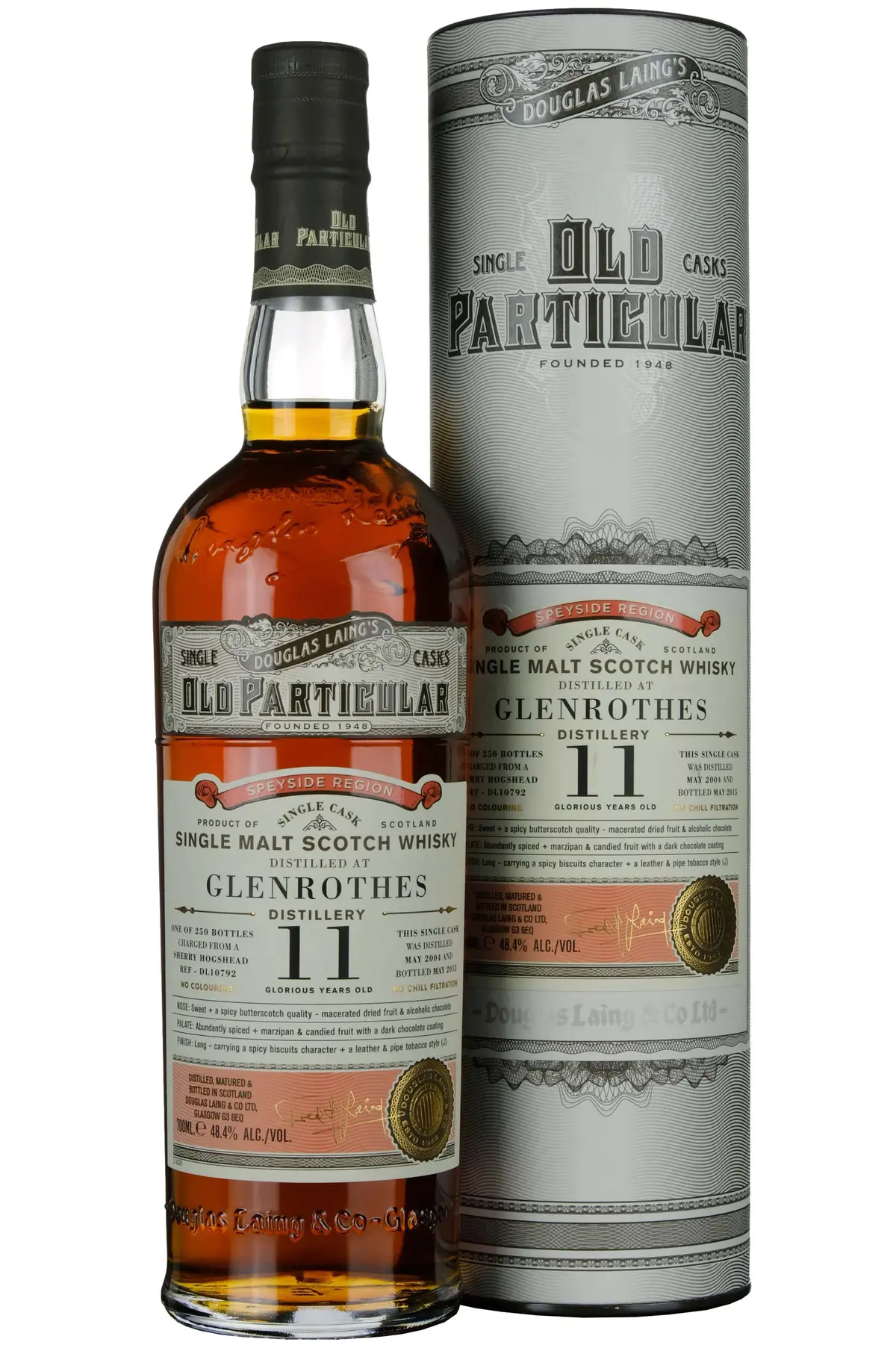 Glenrothes 2004-2015 | 11 Year Old Douglas Laing Old Particular Single Cask Dl10792 1