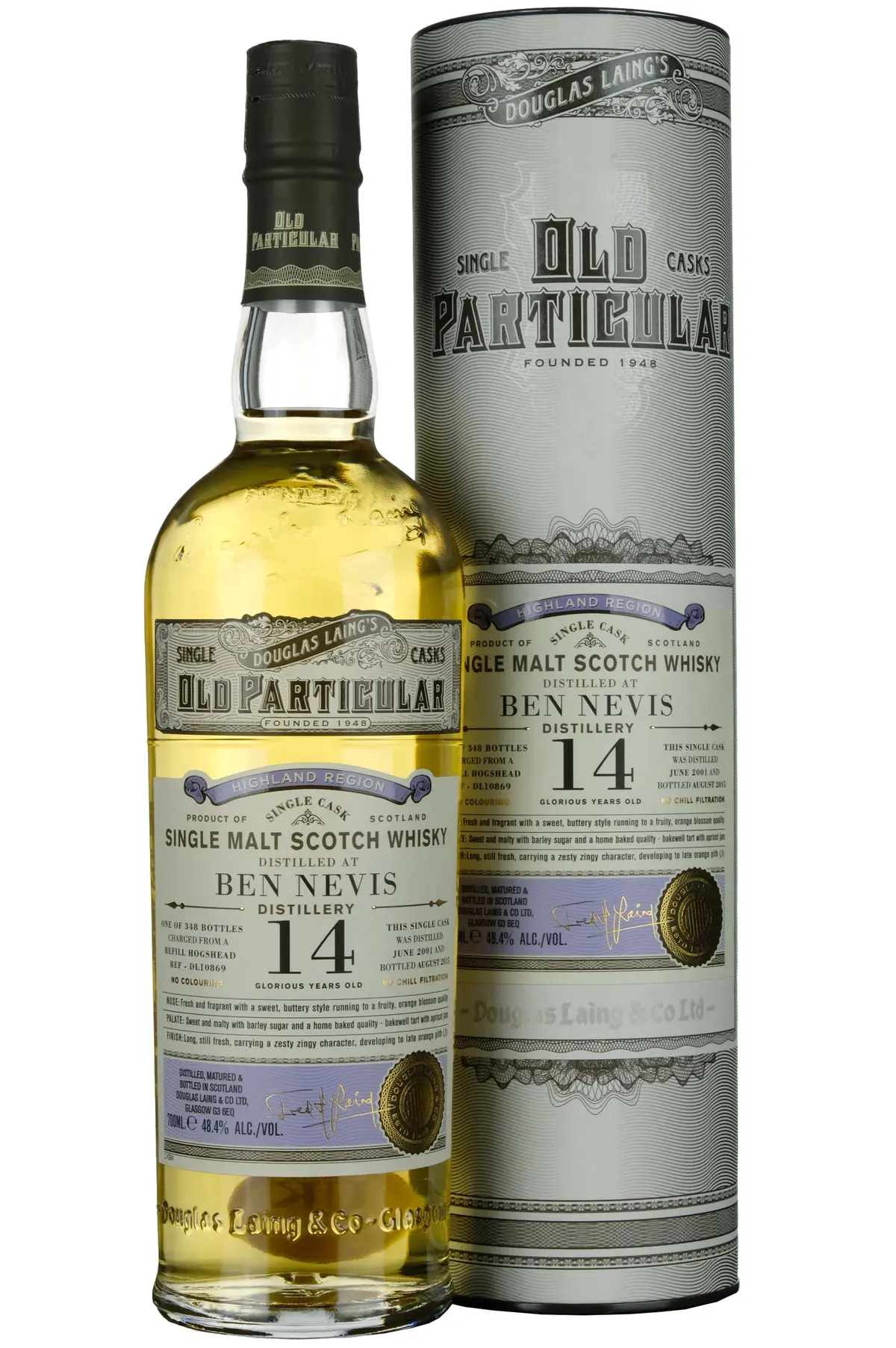 Ben Nevis 2001-2014 | 14 Year Old Douglas Laing Old Particular Single Cask Dl10869 1