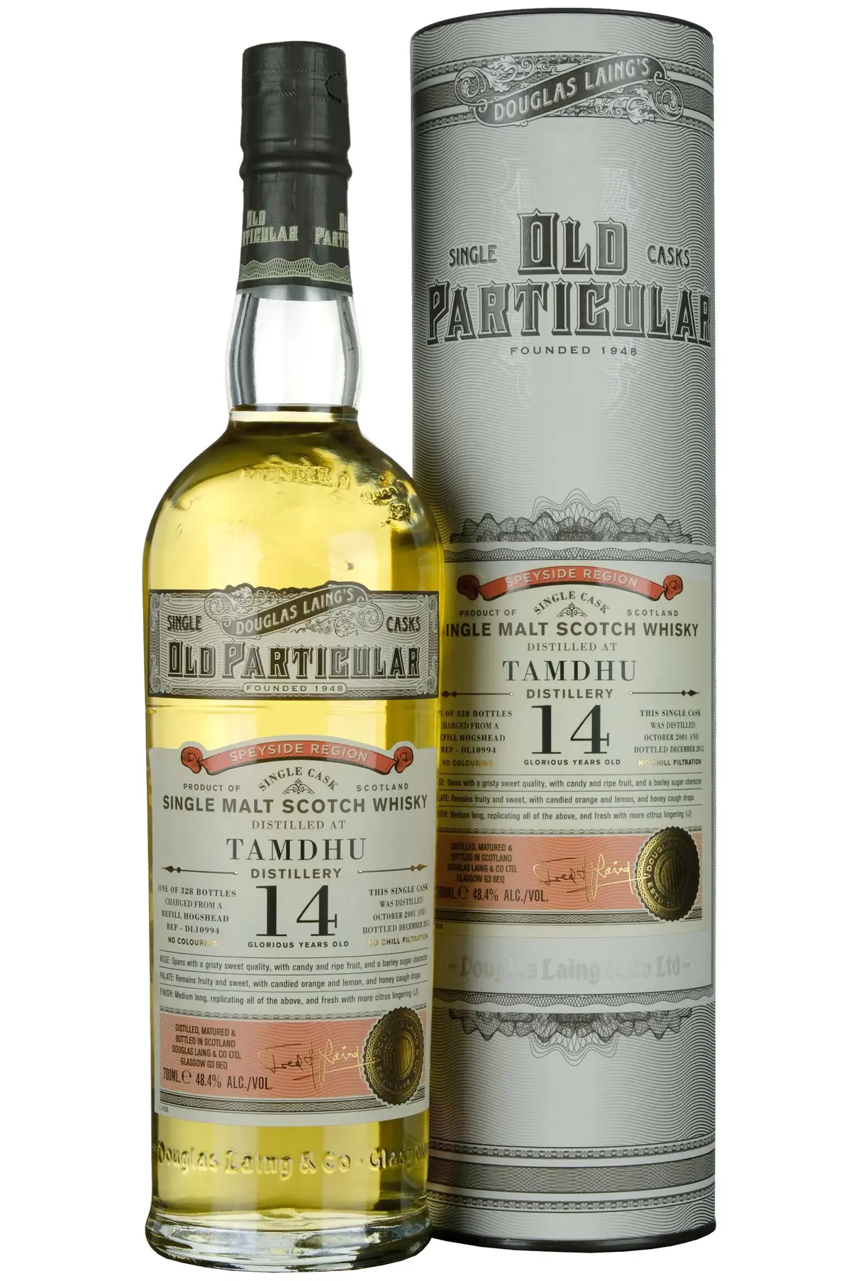 Tamdhu 2001-2015 | 14 Year Old Douglas Laing Old Particular Single Cask Dl10994 1