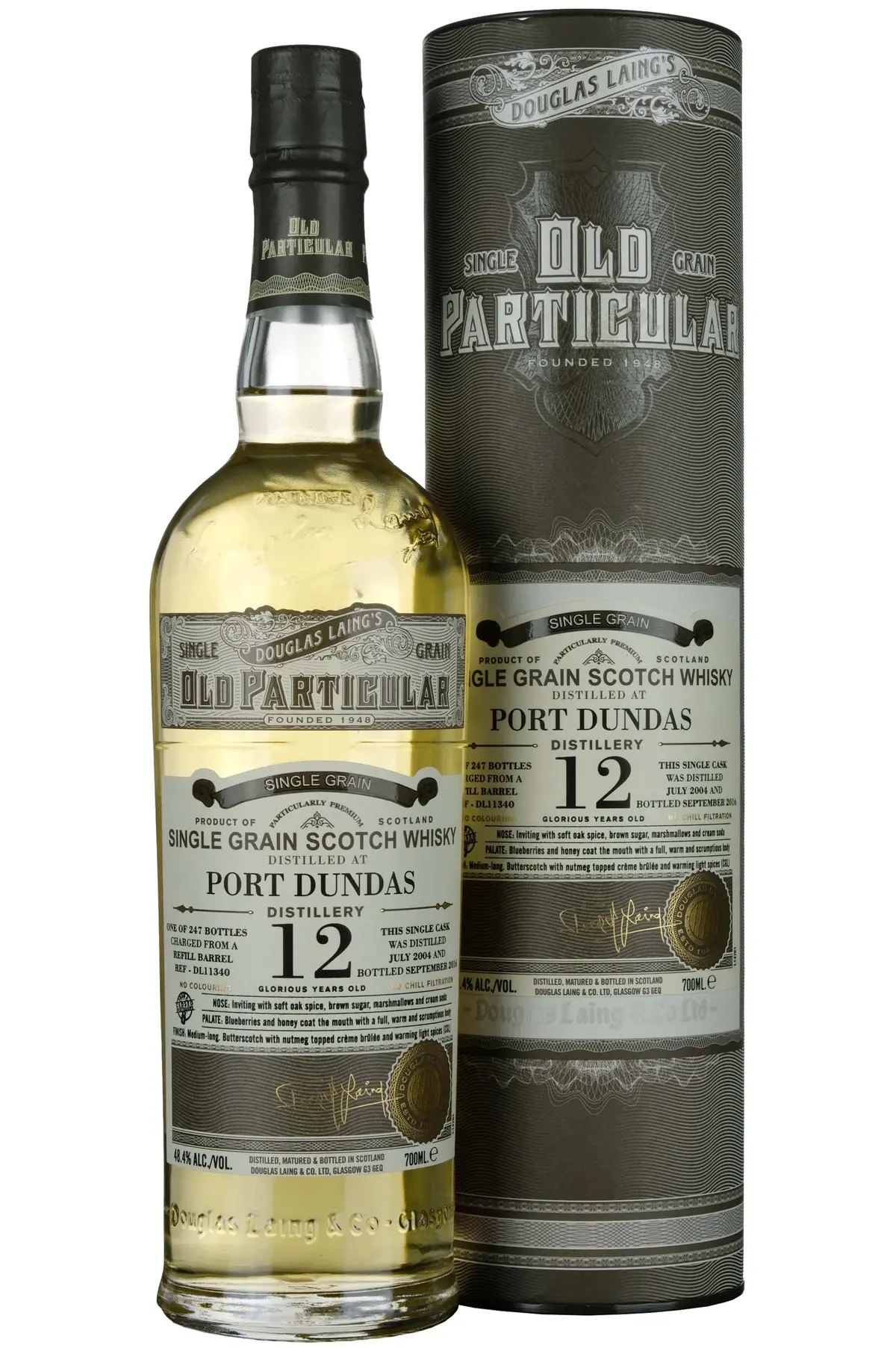 Port Dundas 2004-2016 | 12 Year Old Douglas Laing Old Particular Single Cask Dl11340 1