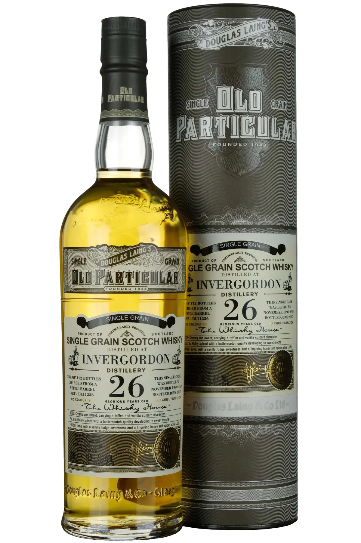 Invergordon 1990-2017 | 26 Year Old Douglas Laing Old Particular Single Cask Dl11236 1