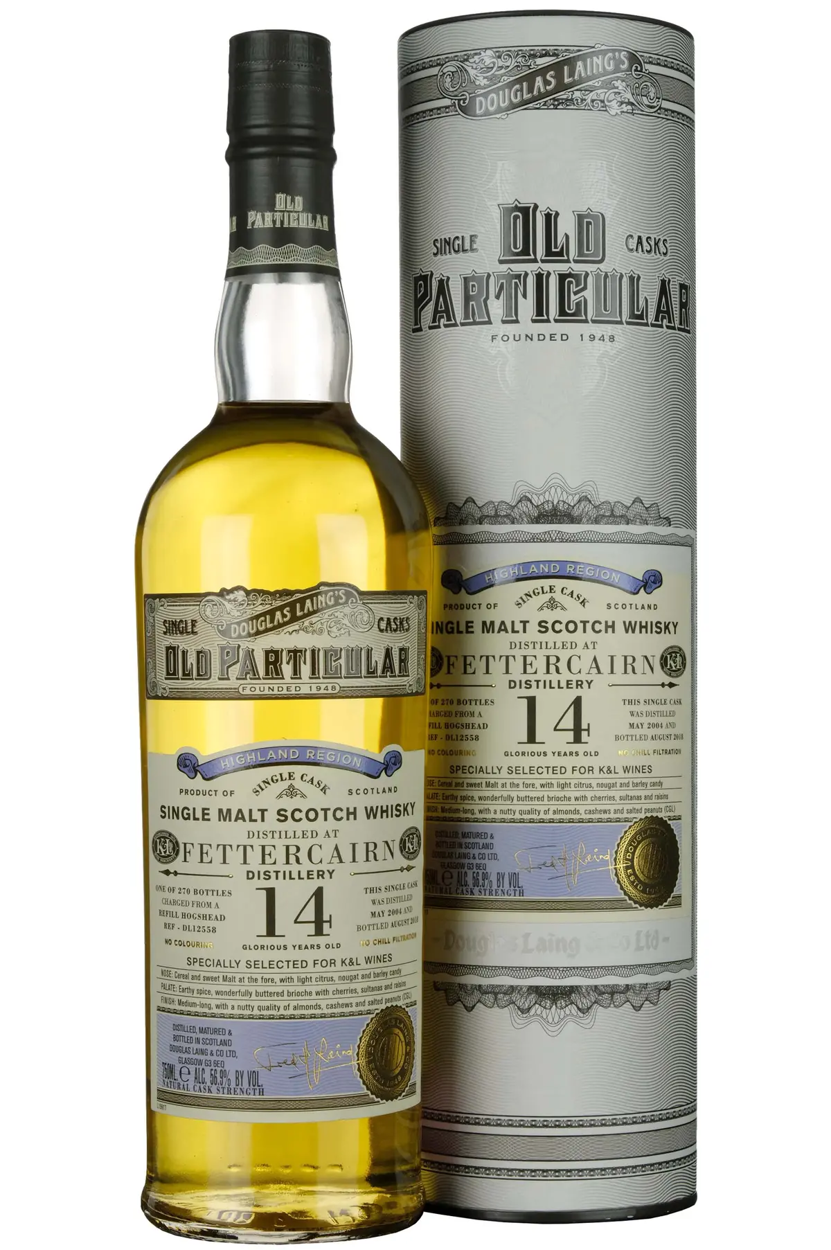 Fettercairn 2004-2018 | 14 Year Old Douglas Laing Old Particular Single Cask Dl12558 1