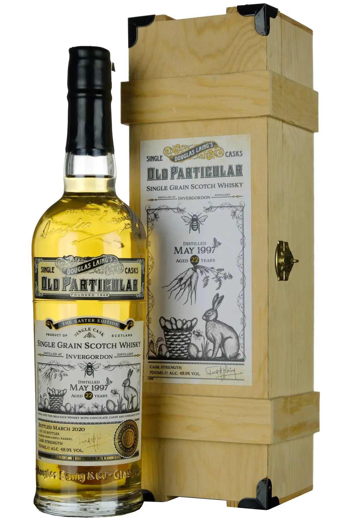 Invergordon 1997-2020 | 22 Year Old Douglas Laing Old Particular Single Cask 1