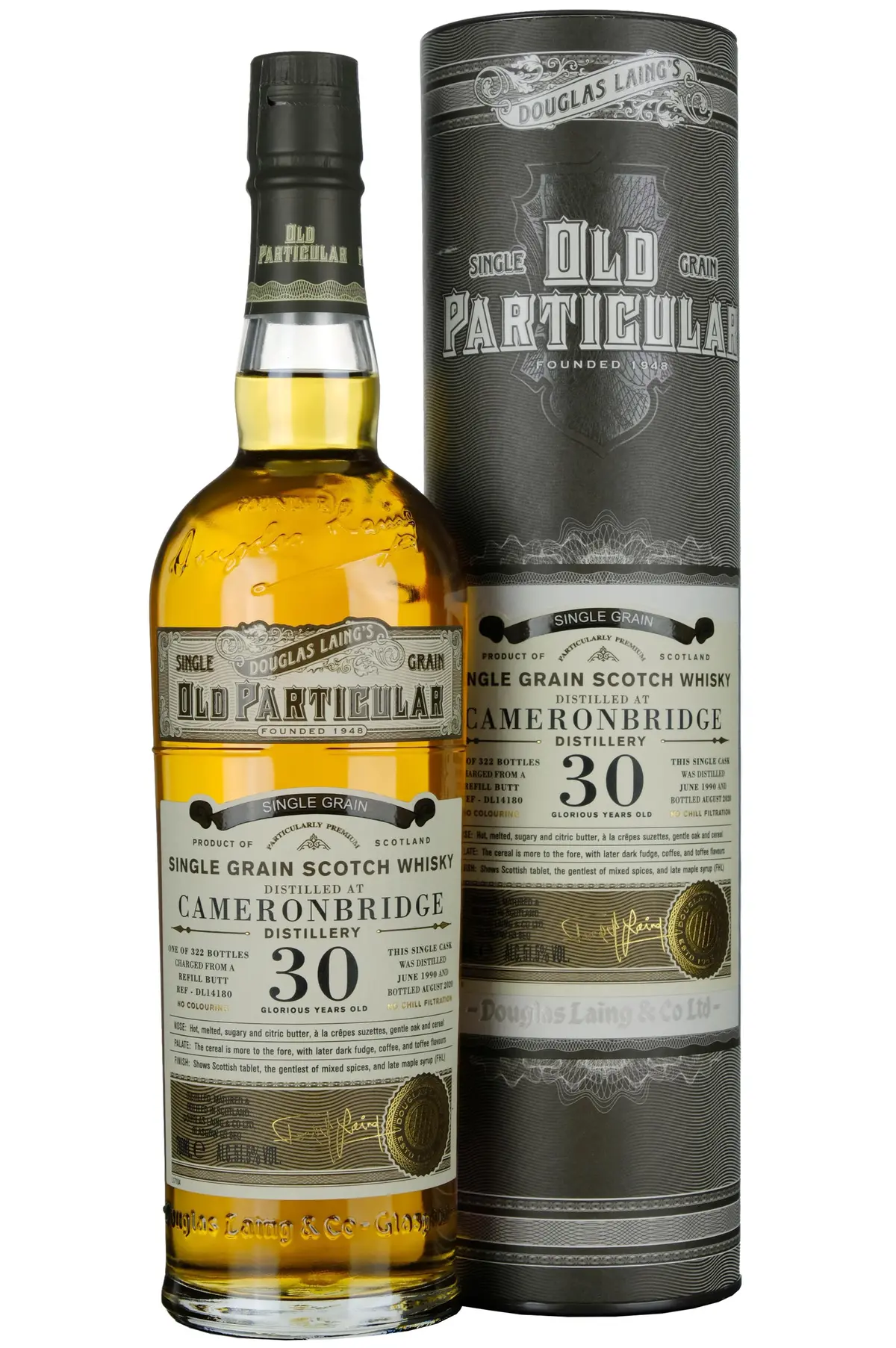 Cameronbridge 1990-2020 | 30 Year Old Douglas Laing Old Particular Single Cask Dl14180 1