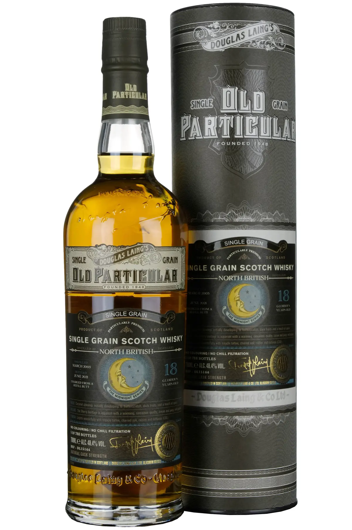 North British 2003-2021 | 18 Year Old Douglas Laing Old Particular Single Cask Dl15144 1