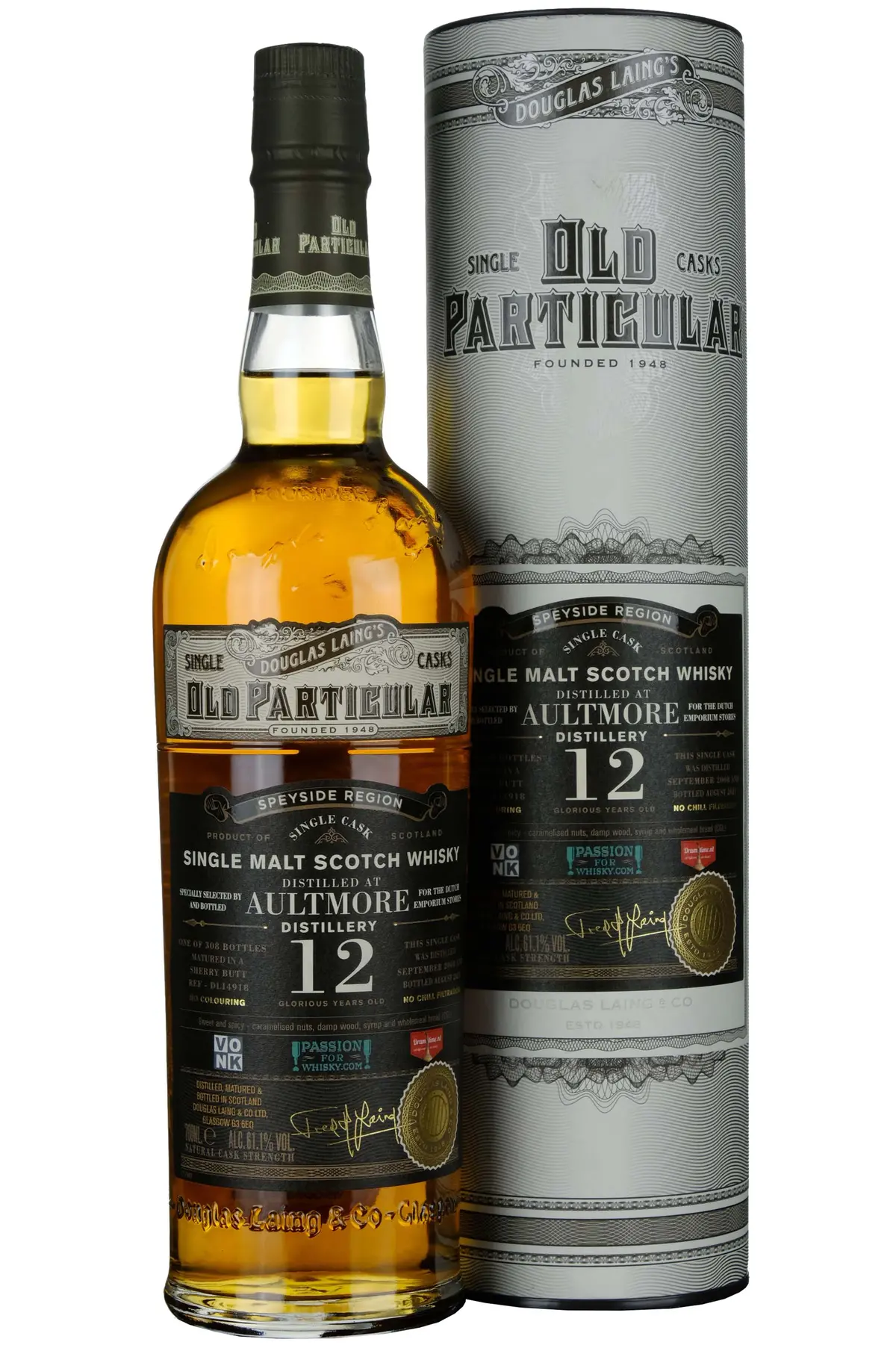 Aultmore 2008-2021 | 12 Year Old Douglas Laing Old Particular Single Cask Dl14918 1