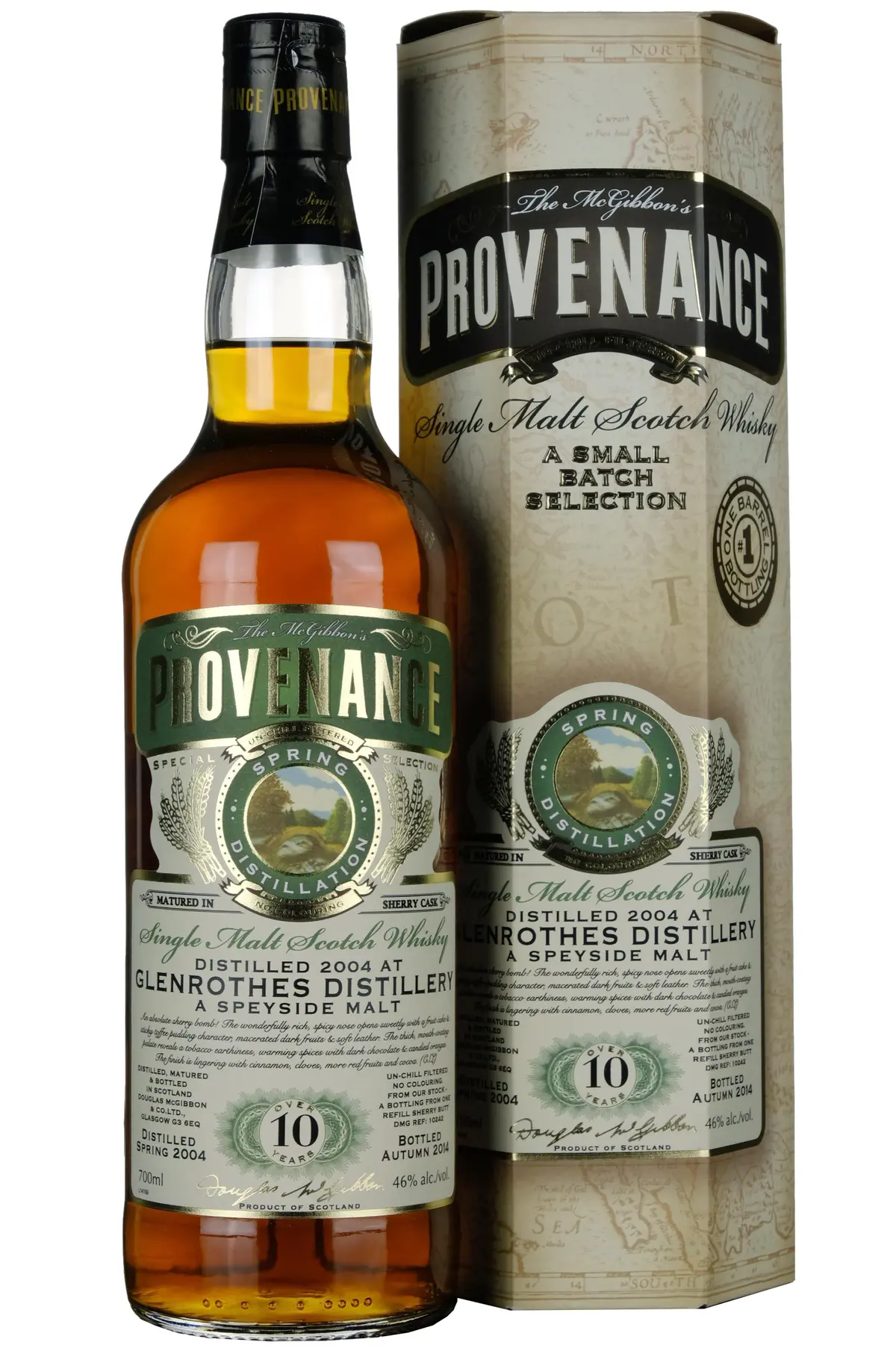 Glenrothes 2004-2014 | 10 Year Old Douglas Laing Provenance Single Cask 10242 1