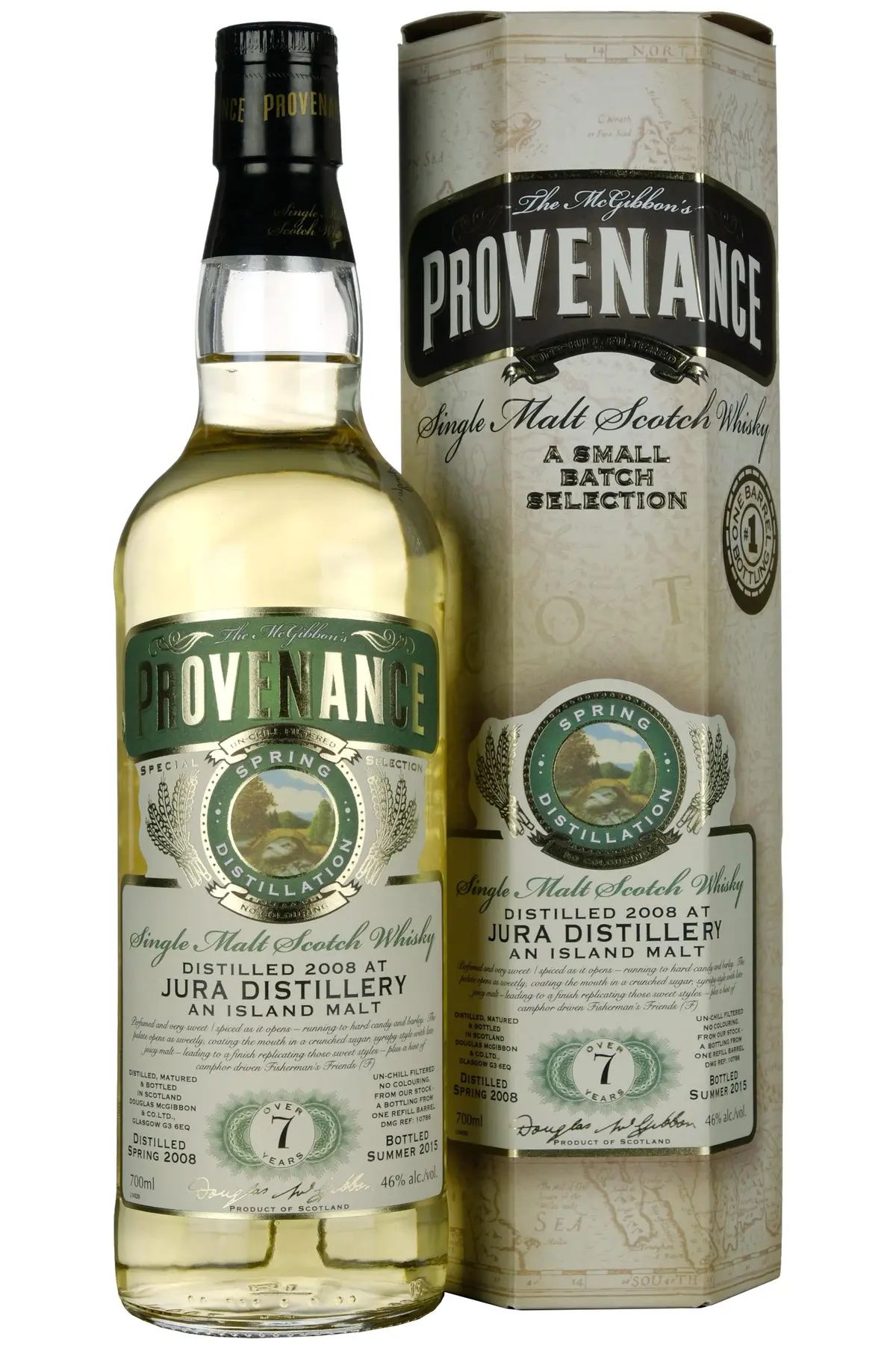 Jura 2008-2015 | 7 Year Old Douglas Laing Provenance Single Cask 10786 1