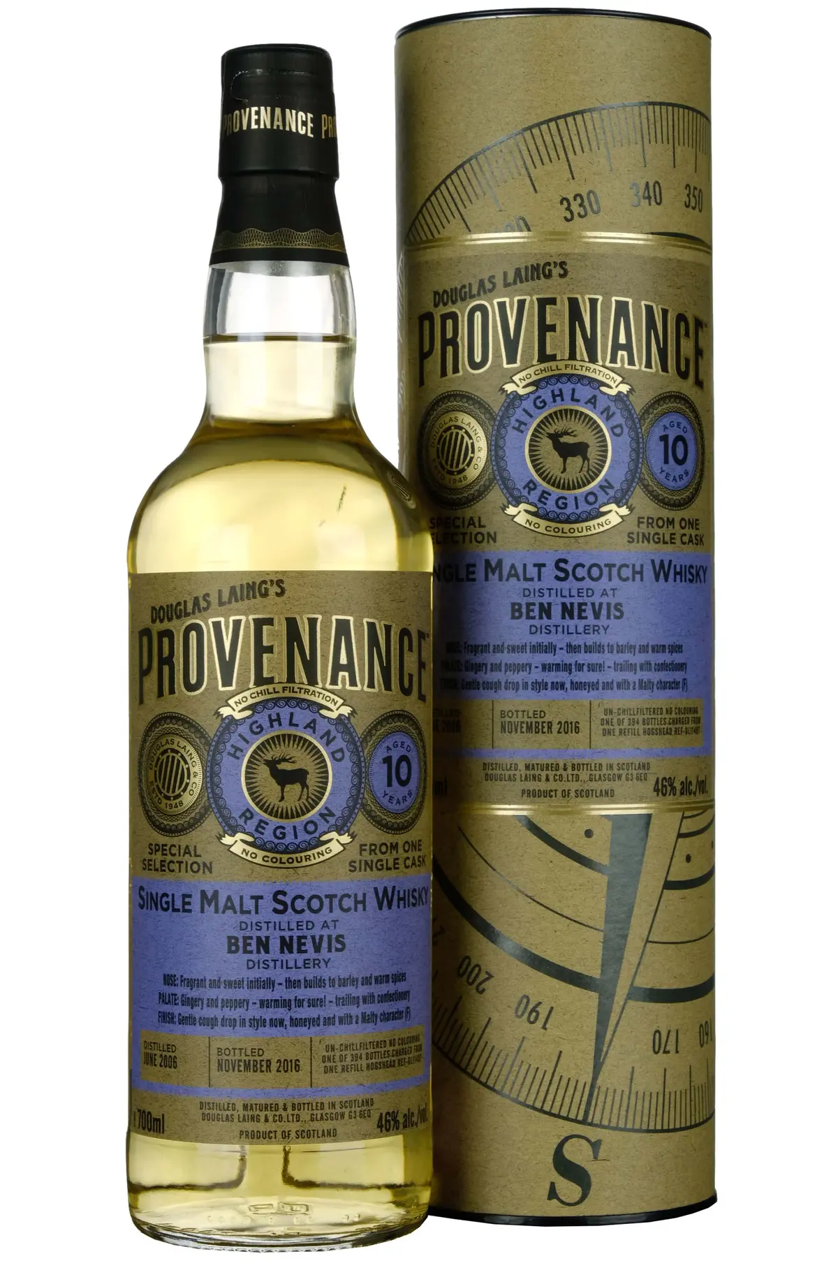 Ben Nevis 2006-2016 | 10 Year Old Douglas Laing Provenance Single Cask Dl11497 1