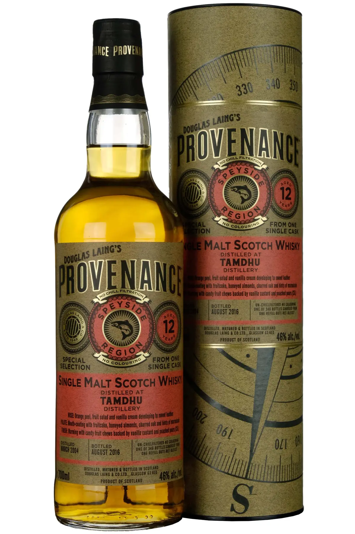 Tamdhu 2004-2016 | 12 Year Old Douglas Laing Provenance Single Cask Dl11337 1