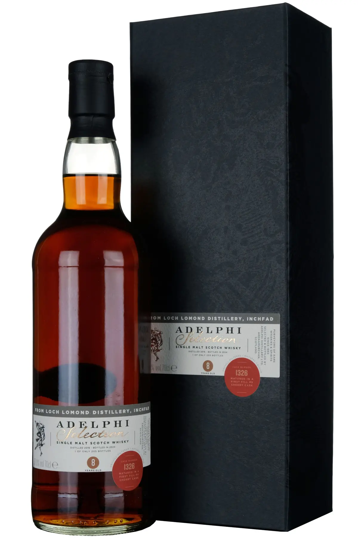 Loch Lomond Inchfad 2016-2024 | 8 Year Old Adelphi Selection Single Cask 1326 1