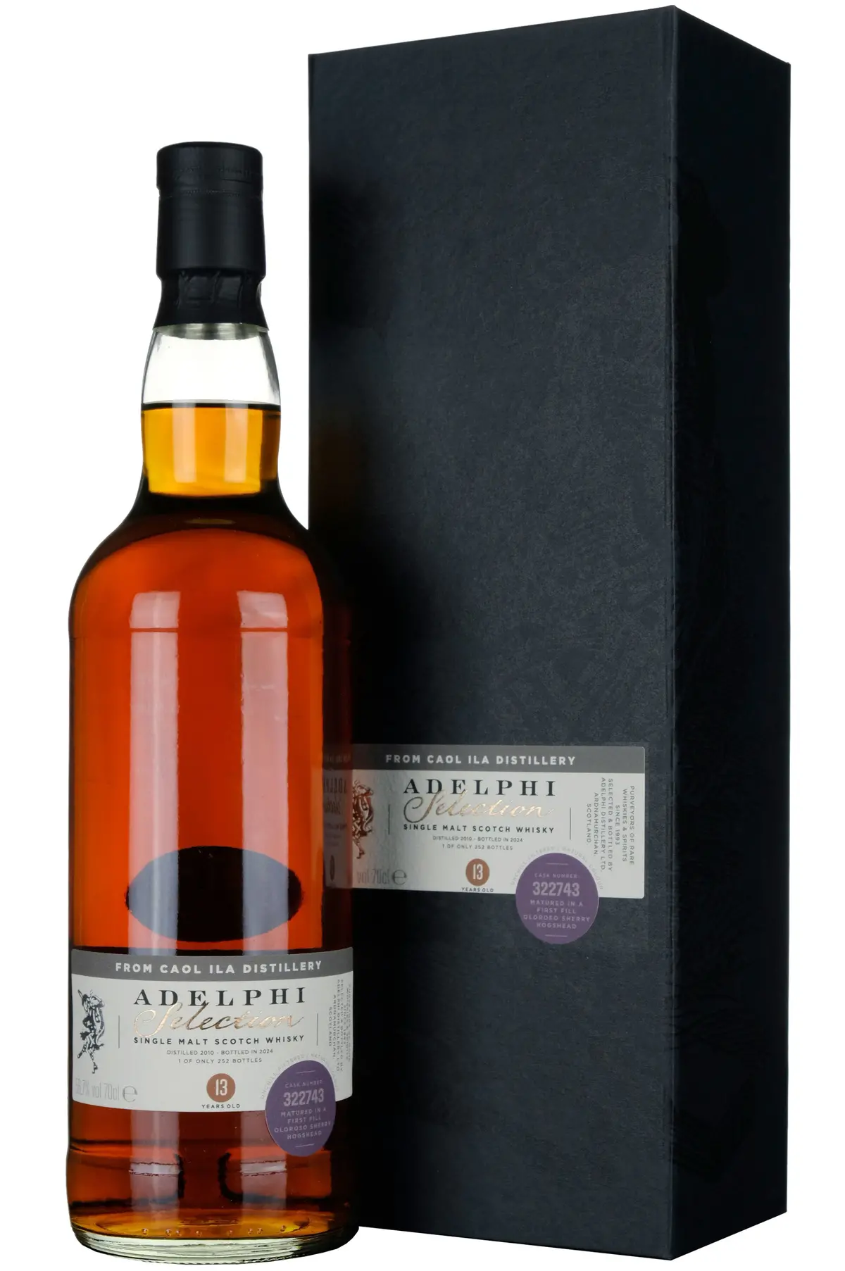Caol Ila 2010-2024 | 13 Year Old Adelphi Selection Single Cask 322743 1