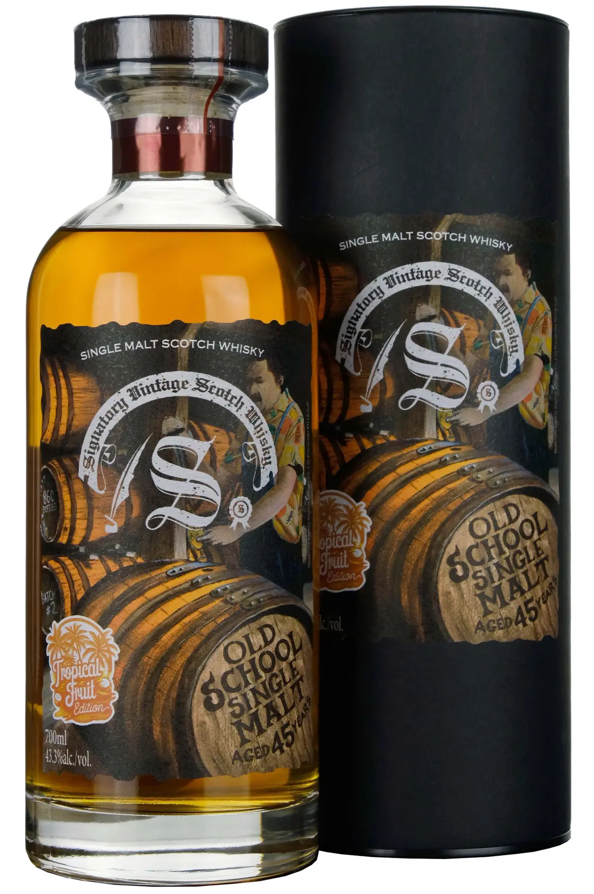 Old School Single Malt 45 Year Old Batch 2 Bottled 2024 1