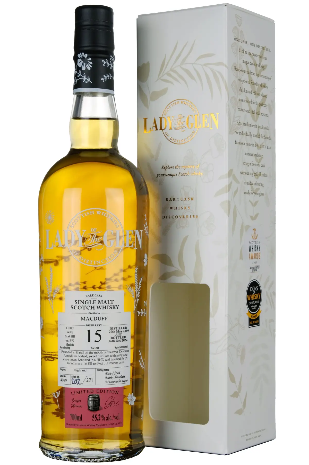 Macduff 2009-2024 | 15 Year Old Lady Of The Glen Cask 4089 1