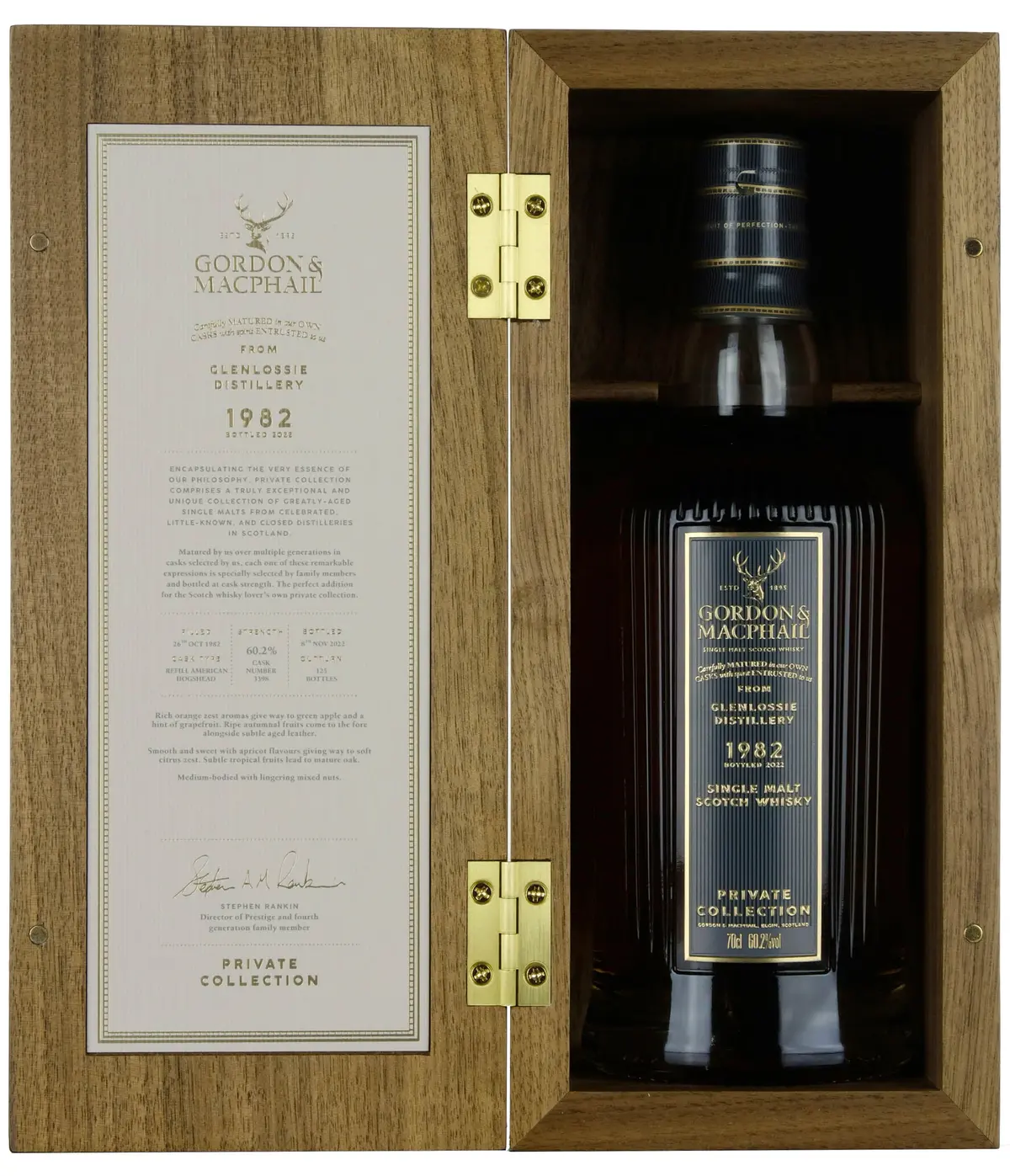 Glenlossie 1982-2022 | 40 Year Old Gordon & Macphail Private Collection Single Cask 3398 2