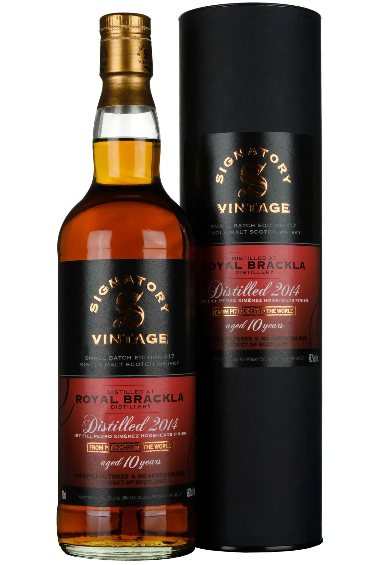 Royal Brackla 2014-2025 | 10 Year Old Signatory Vintage Small Batch Edition 17 1