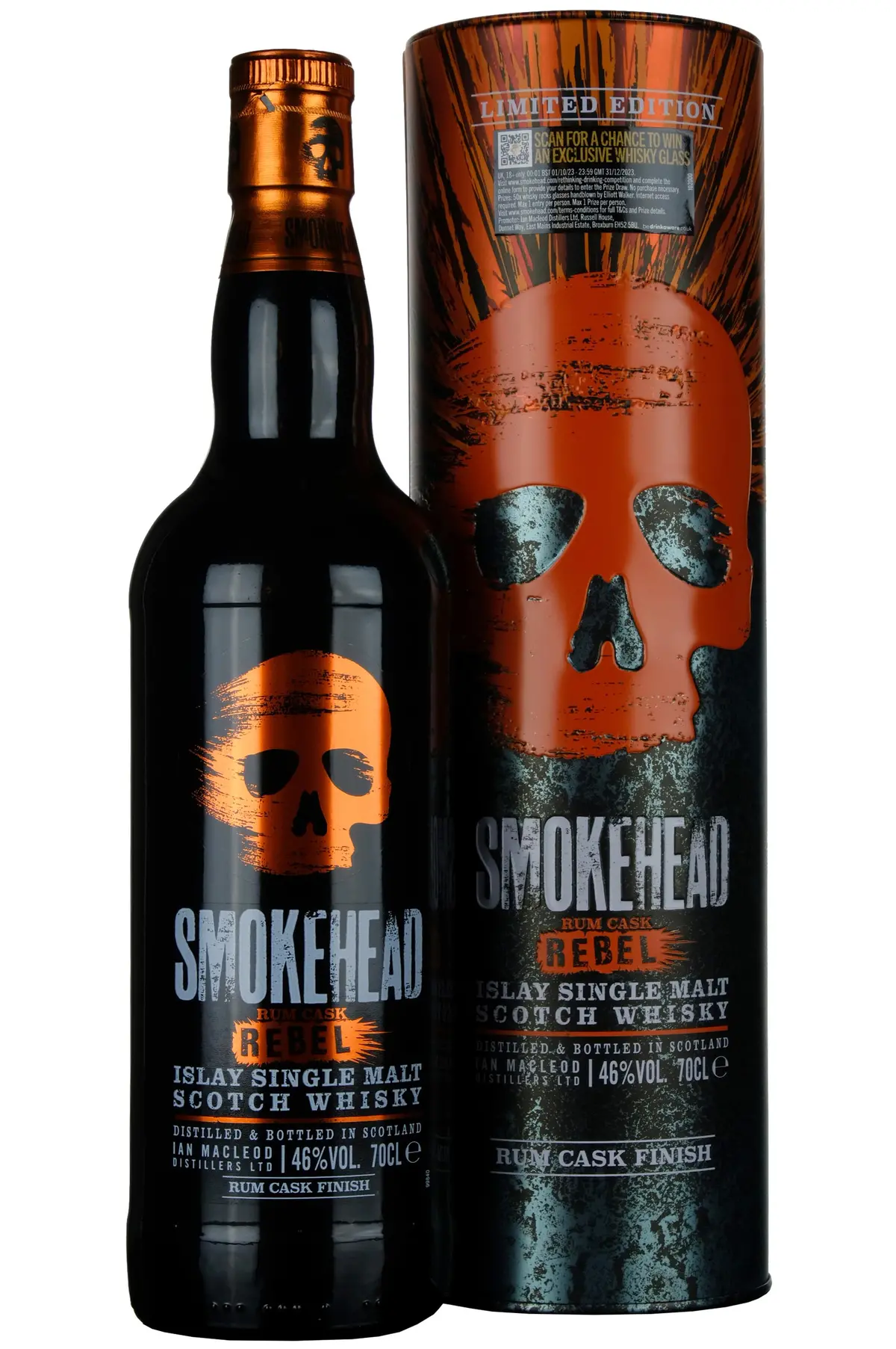 Smokehead Islay Single Malt Rebel Rum Cask 1