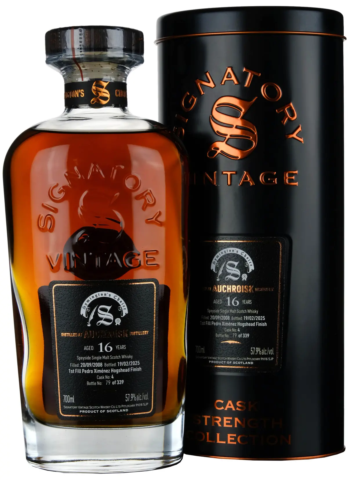 Auchroisk 2008-2025 | 16 Year Old Signatory Vintage Symington's Choice Single Cask 4 1