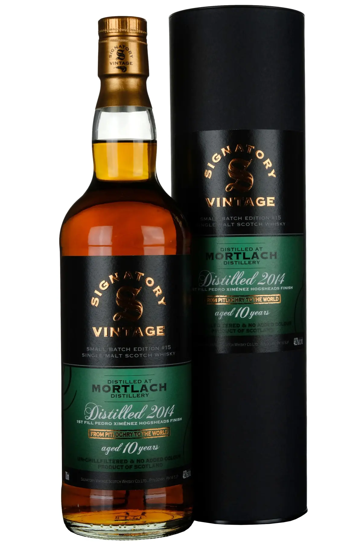 Mortlach 2014-2025 | 10 Year Old Signatory Vintage Small Batch Edition 15 1