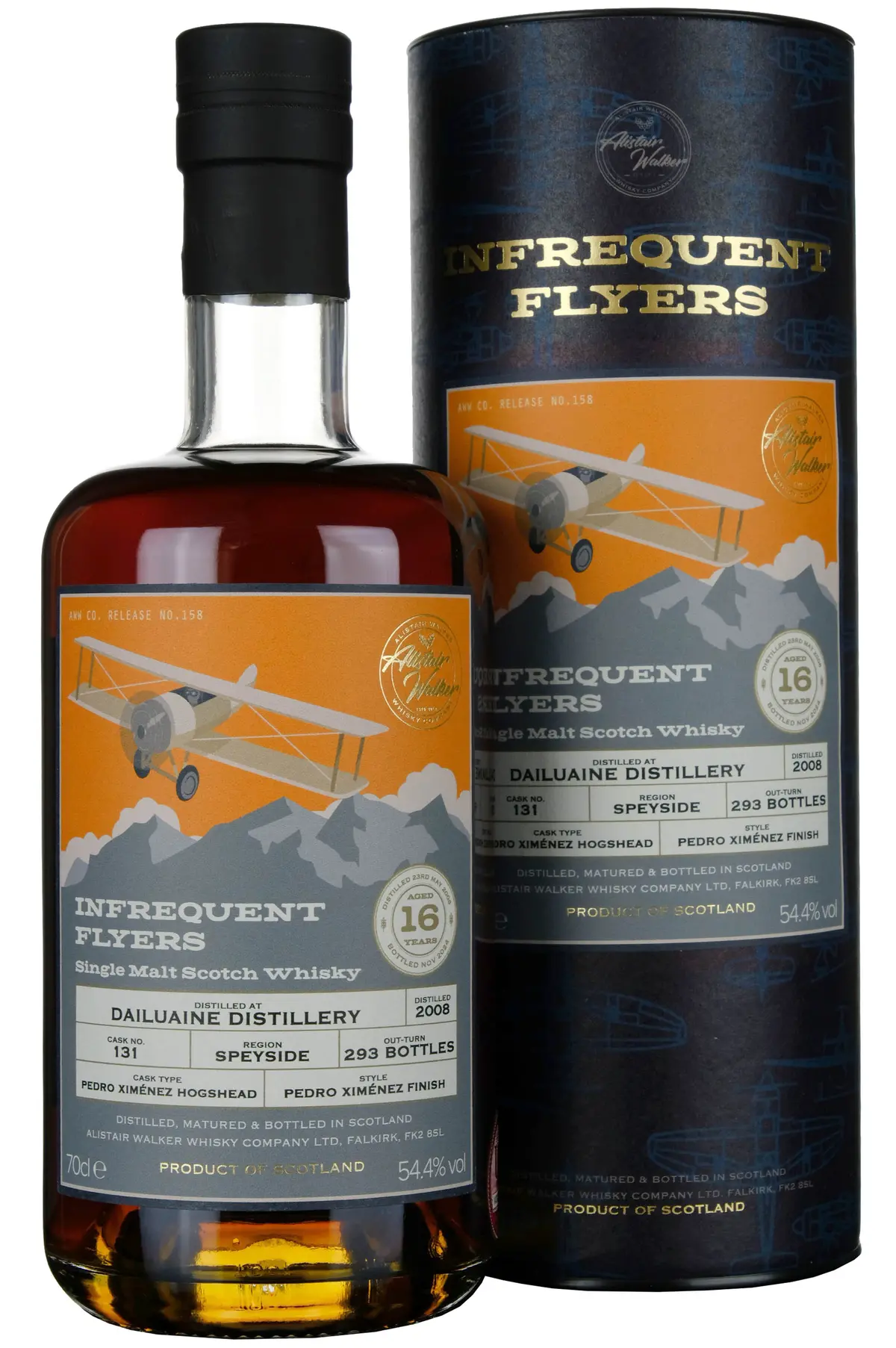 Dailuaine 2008-2024 | 16 Year Old Infrequent Flyers Single Cask 131 1