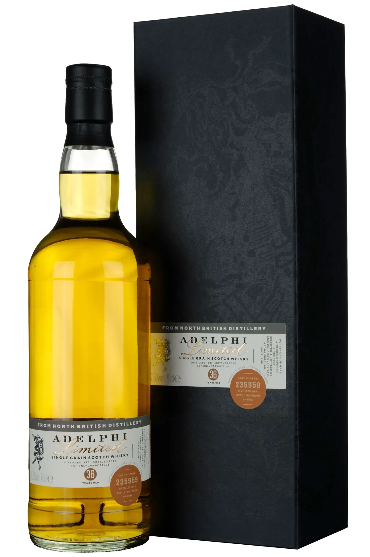 North British 1987-2023 | 36 Year Old Adelphi Selection Single Cask 235959 1