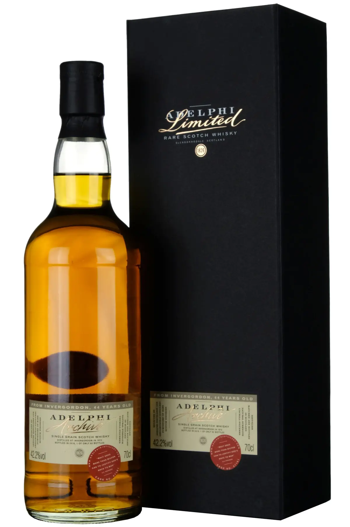 Invergordon 1972-2016 | 44 Year Old Adelphi Selection Single Cask 57161 1