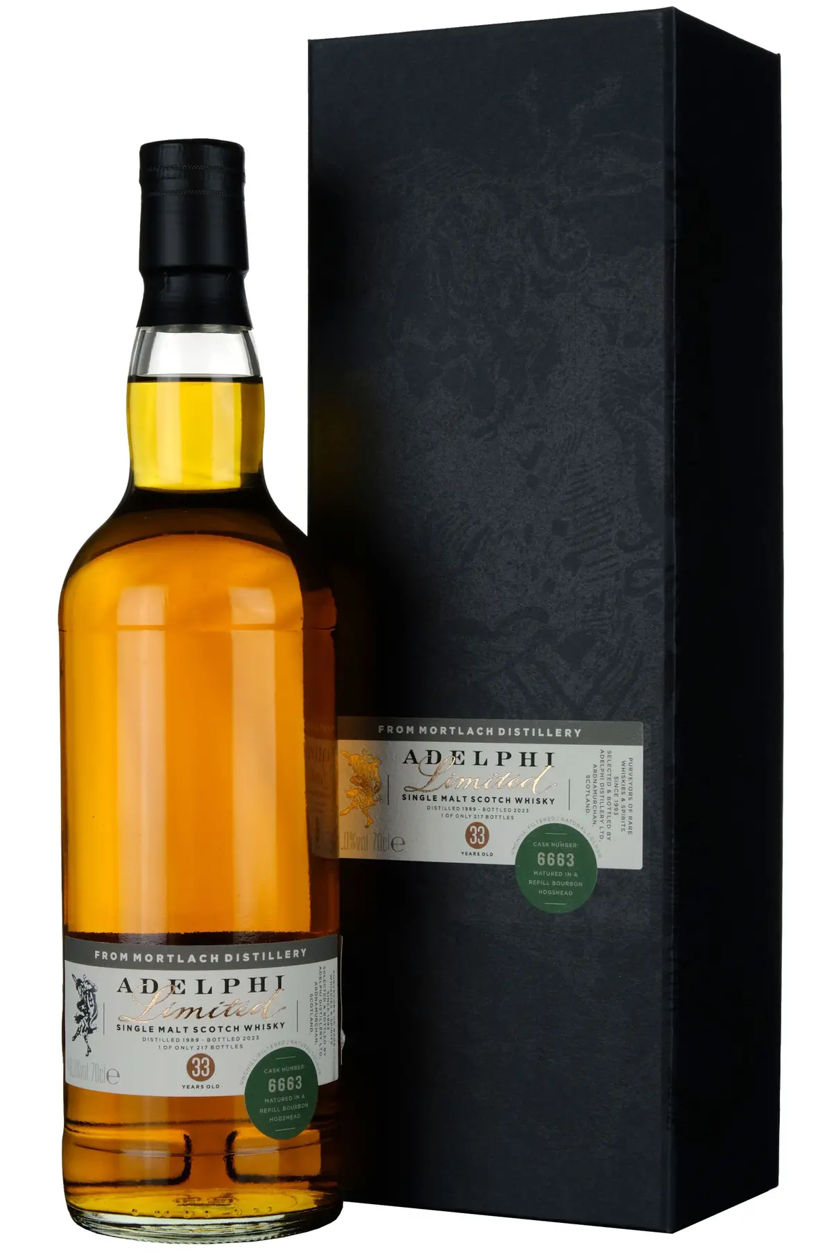 Mortlach 1989-2023 | 33 Year Old Adelphi Selection Single Cask 6663 1