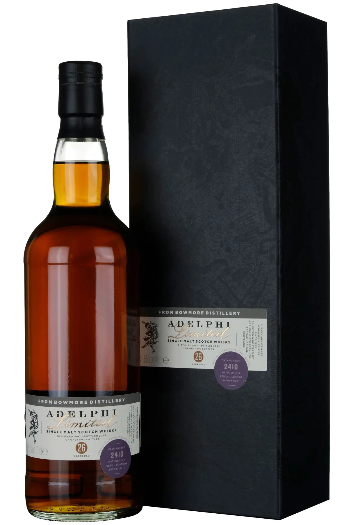 Bowmore 1997-2023 | 26 Year Old Adelphi Selection Single Cask 2410 30Th Anniversary 1