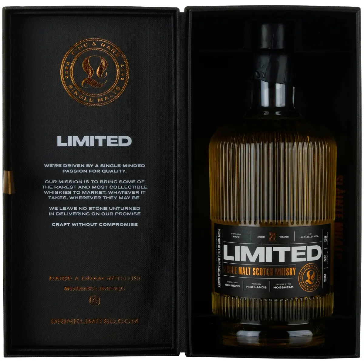 Ben Nevis 2000-2022 | 22 Year Old Limited Whisky Single Cask 1002 2