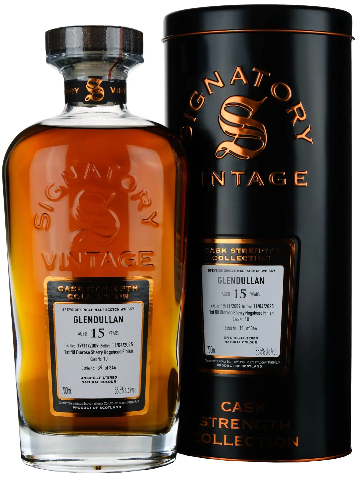 Glendullan 2009-2025 | 15 Year Old Signatory Vintage Cask Strength Collection Single Cask 10 1