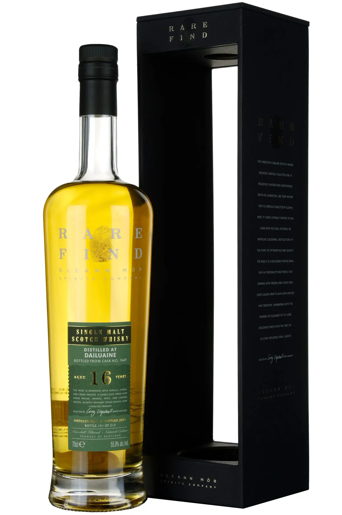 Dailuaine 2008-2025 | 16 Year Old Gleann Mor Rare Find Single Cask 7469 1