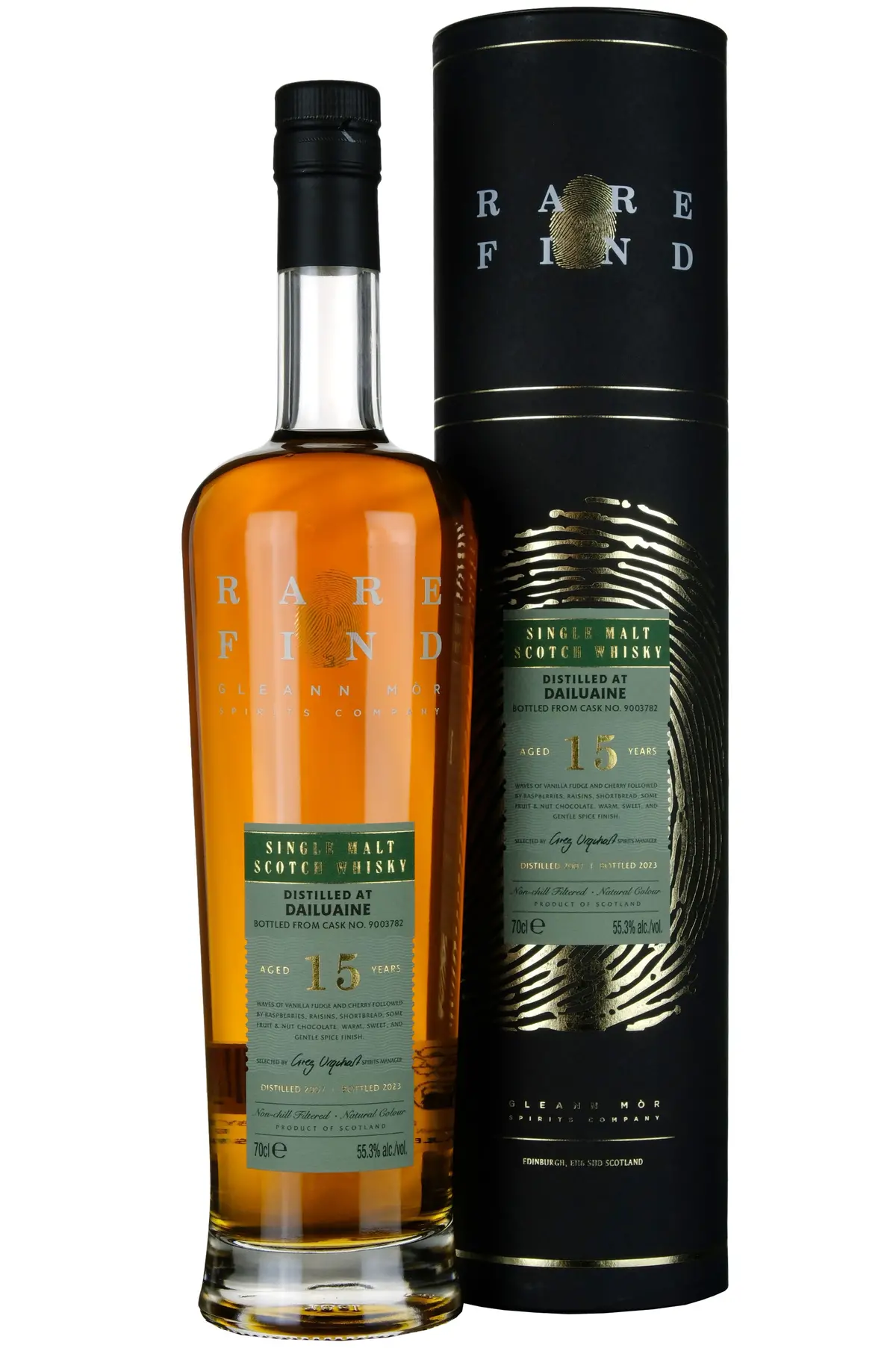 Dailuaine 2007-2023 | 15 Year Old Gleann Mor Rare Find Single Cask 9003782 1